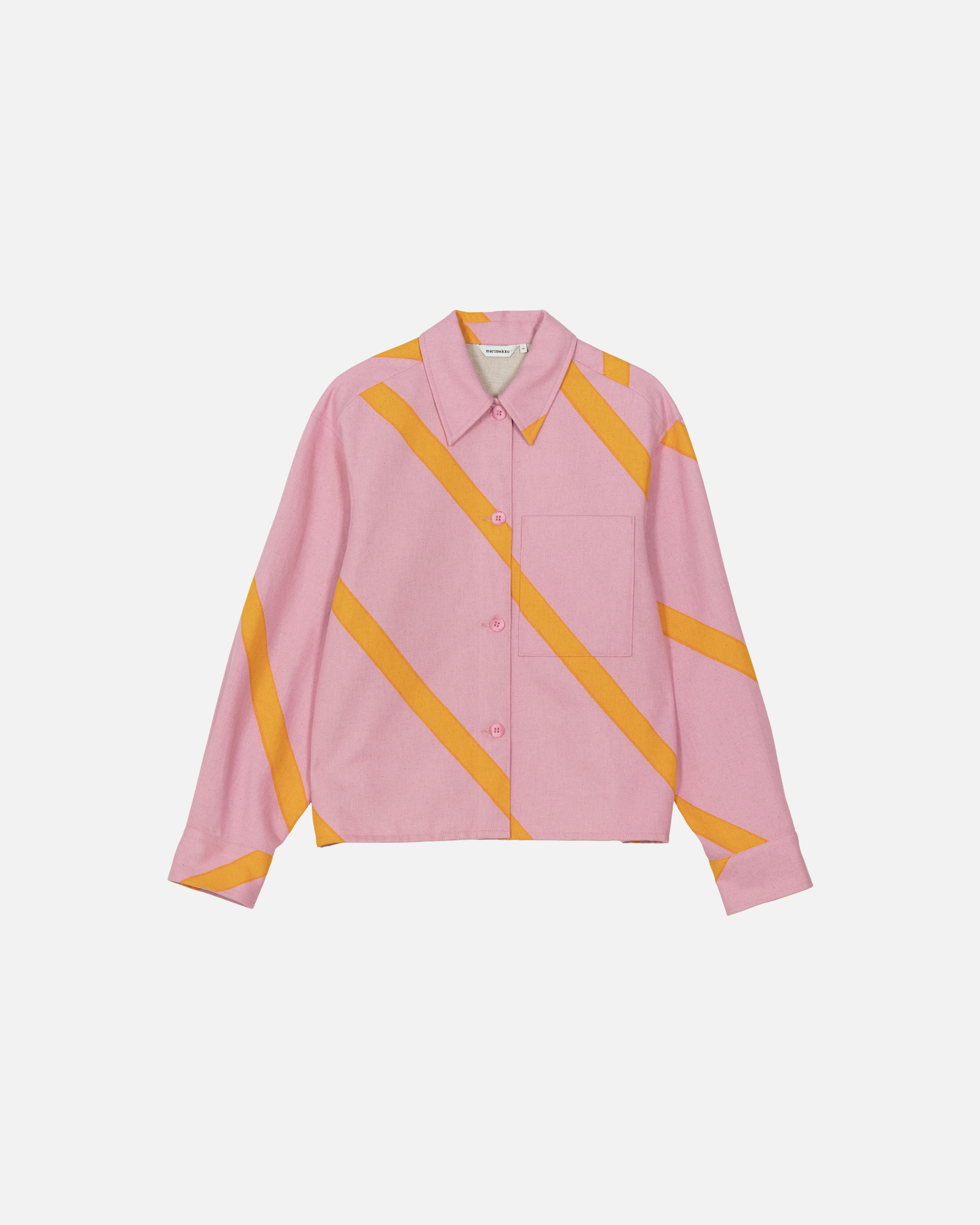 Pilkkoa Basso, Overshirt, pink, orange,