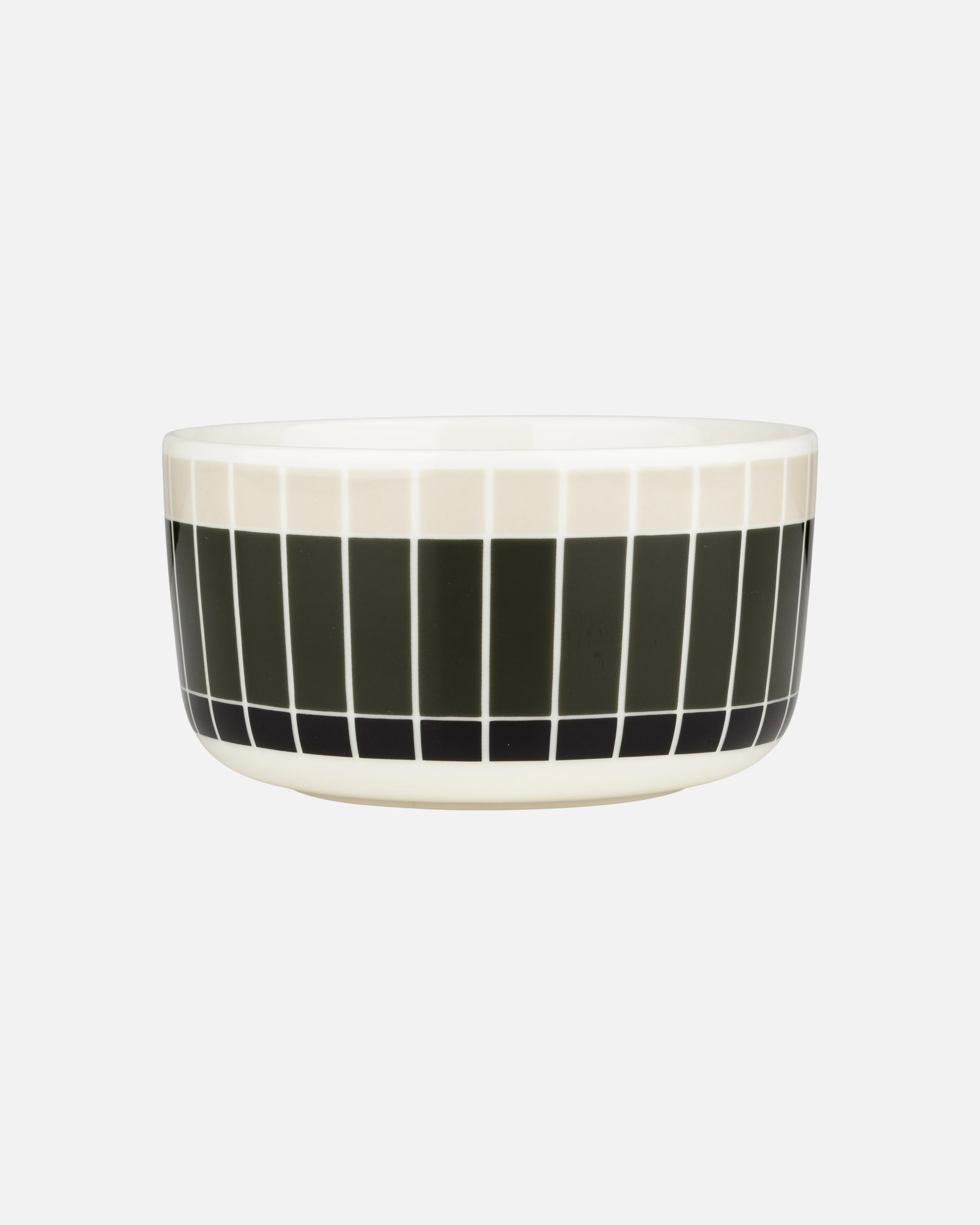 Oiva / Tiiliskivi, Bowl 5 dl, green, light beige, black,