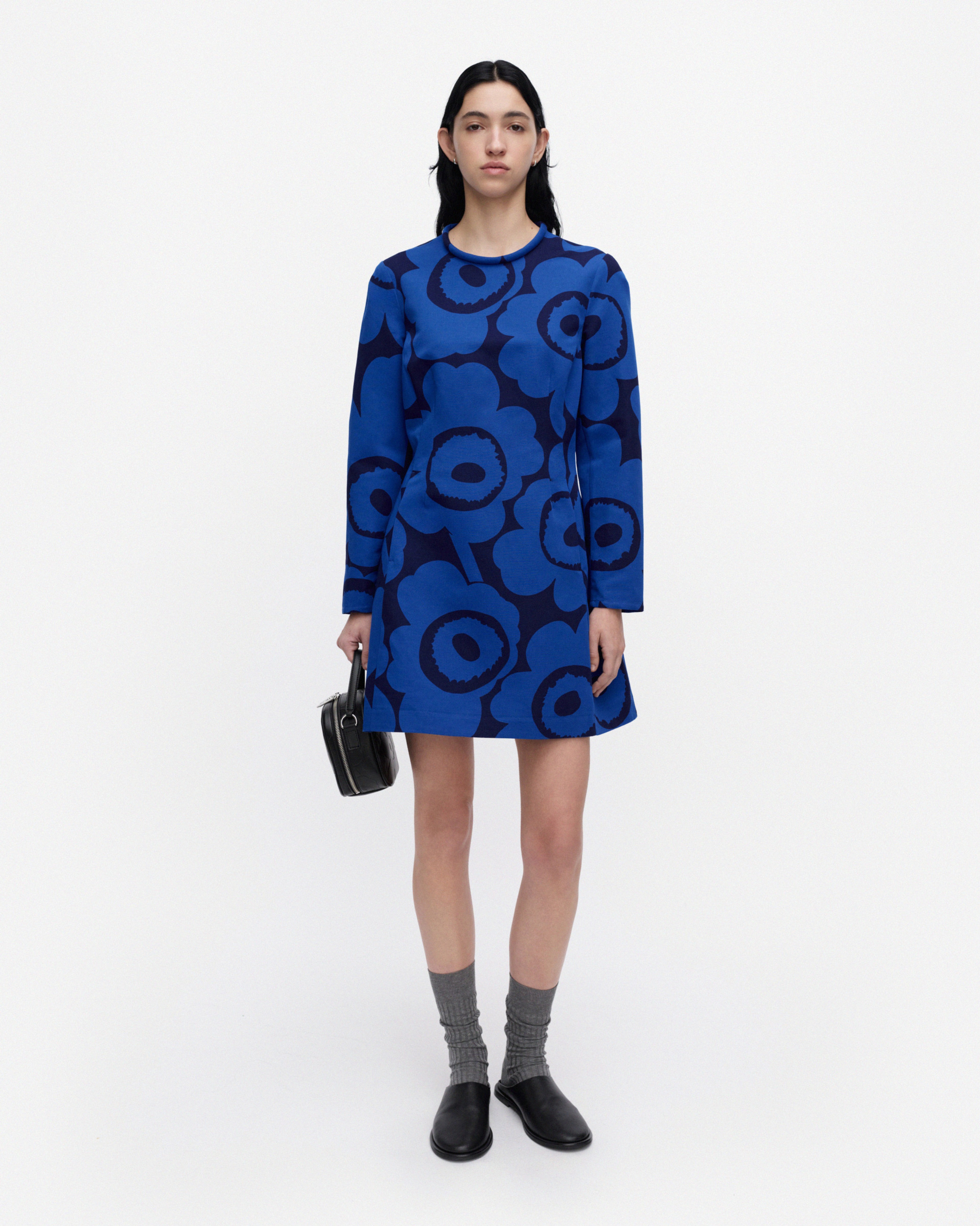 Melkein Unikko, Kleid, dunkelblau, blau,