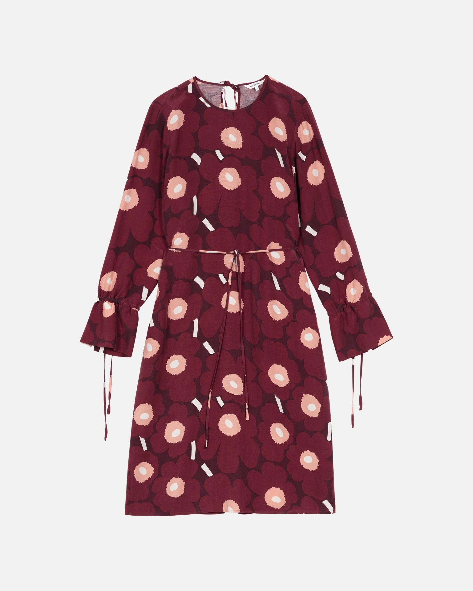Lahjat Unikko, Dress, dark red, wine red, light pink,