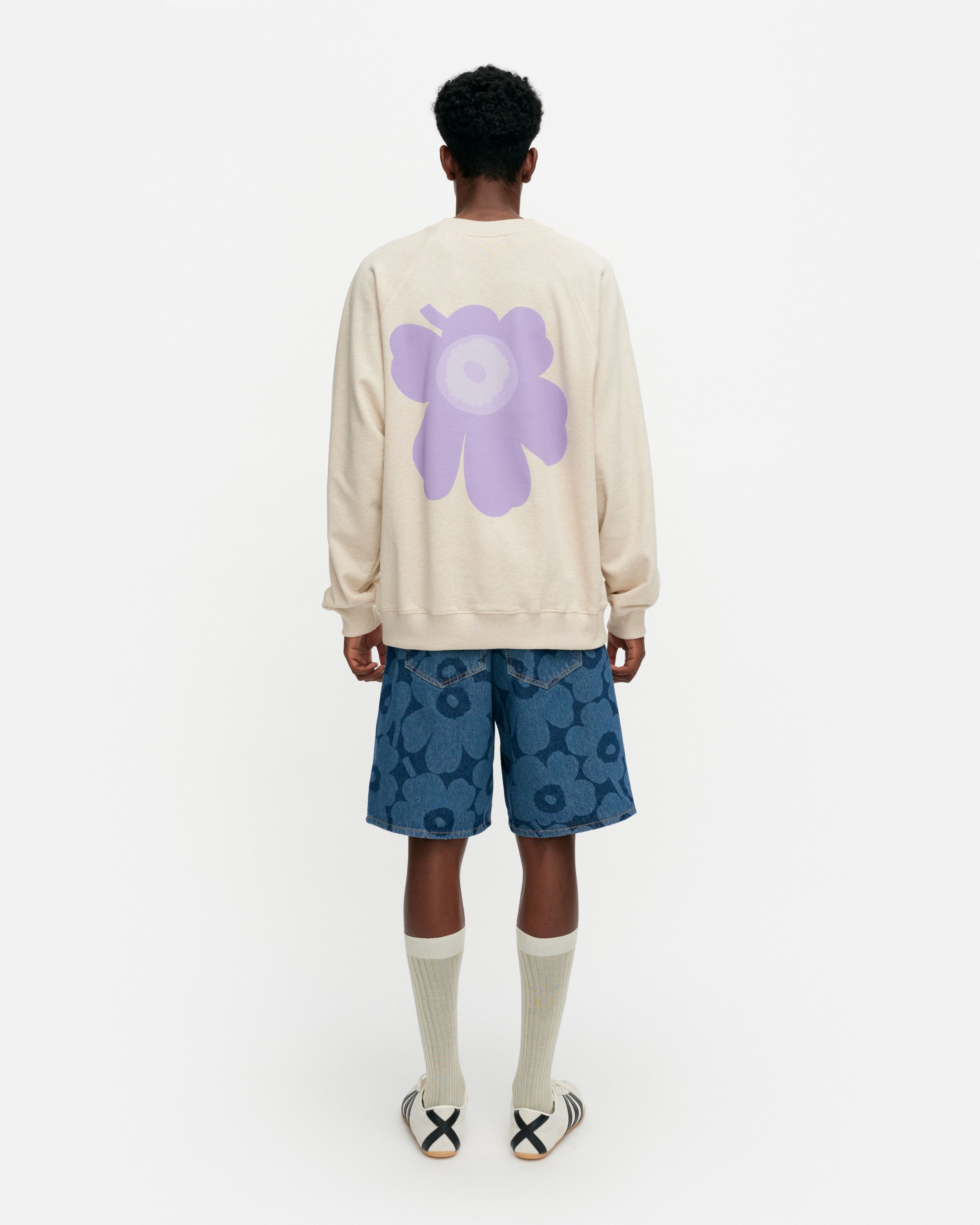 Riemu Unikko Placement Kioski sweatshirt | Marimekko