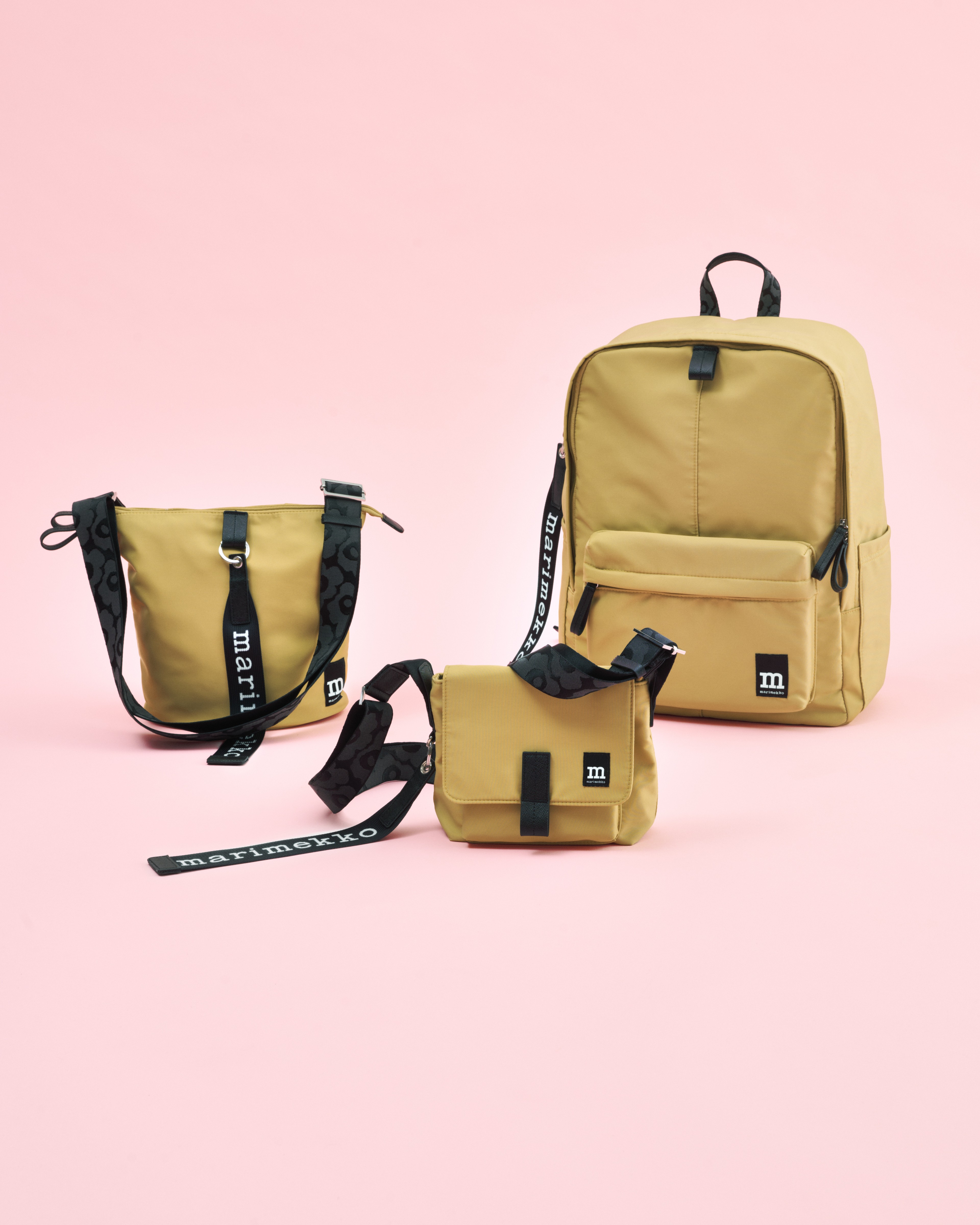 Zip Top Backpack Solid Reppu