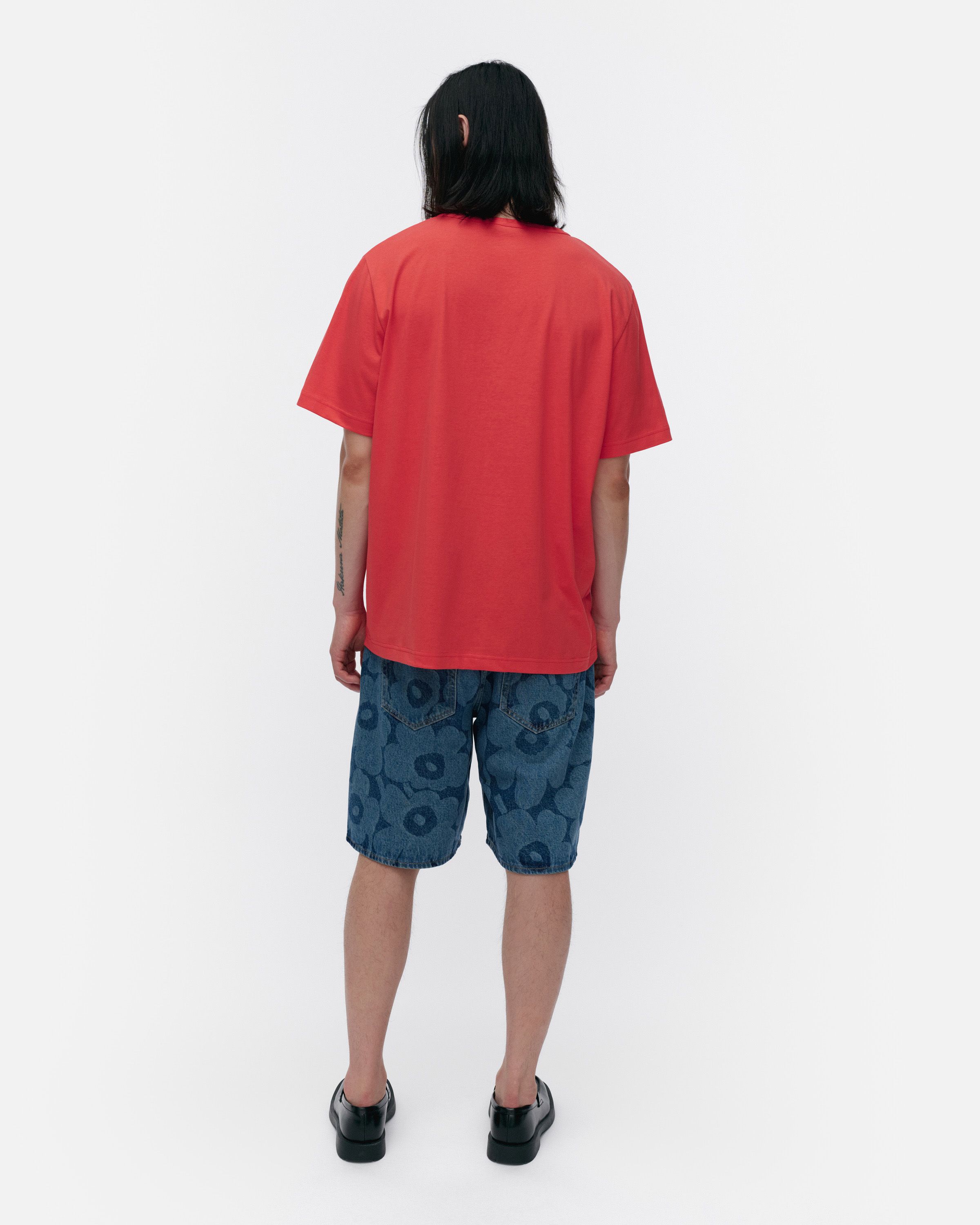 【2025SS】マリメッコ/ Vihne Piirto Unikko Placement Tシャツ Vihne Piirto Unikko Placement Tシャツ | Maija Isola