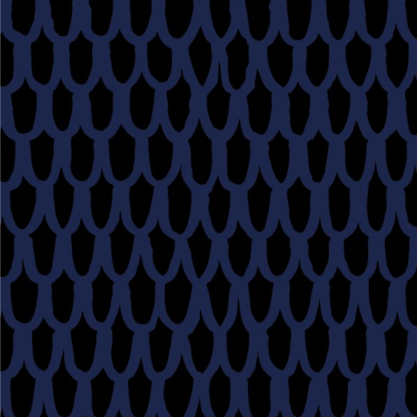 Uniqlo ja Marimekko yhteistyön sini-musta väritys Pikkusuomu kuviolle