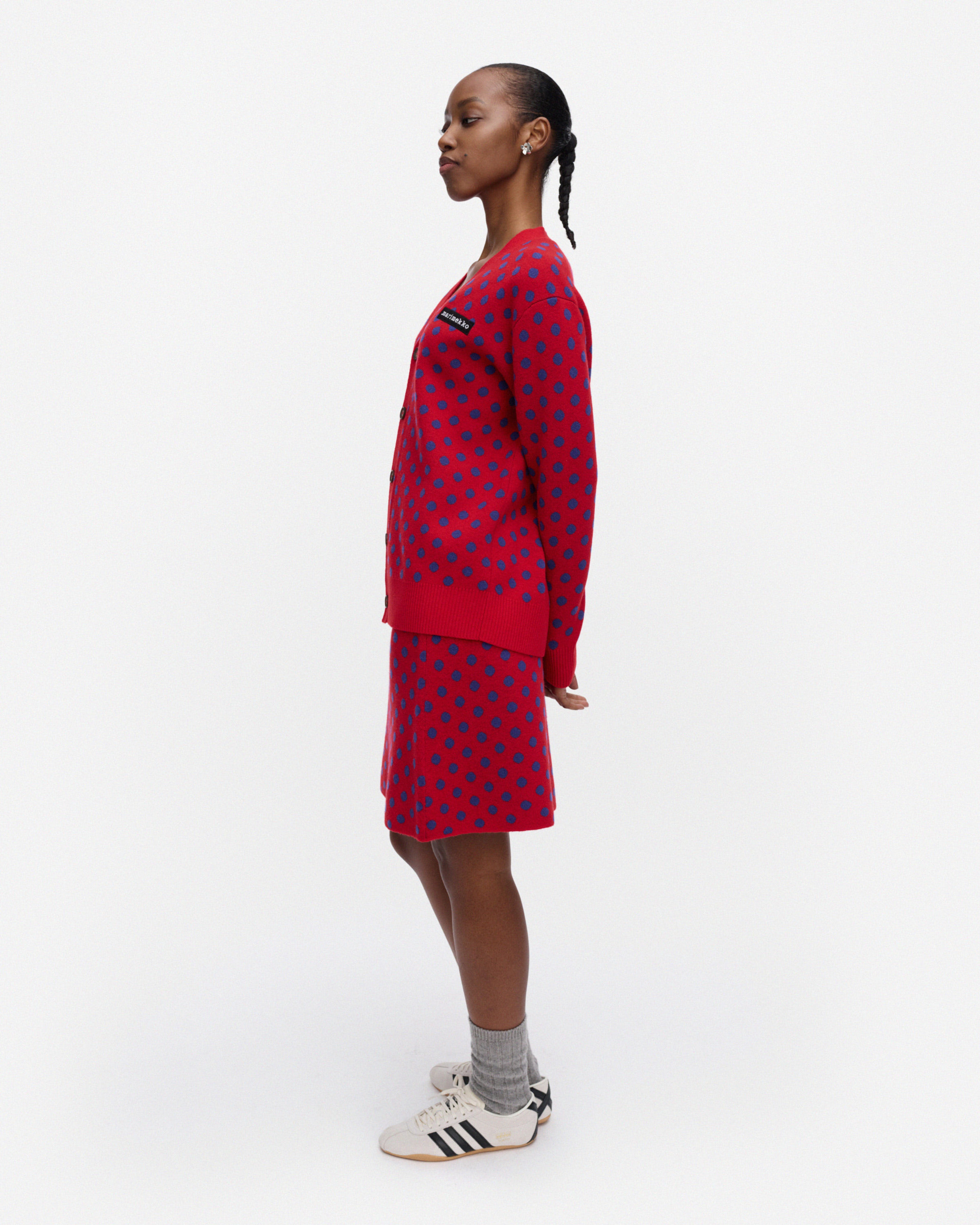 Rws Koillis Pallo, Kioski knitted skirt, red, blue,