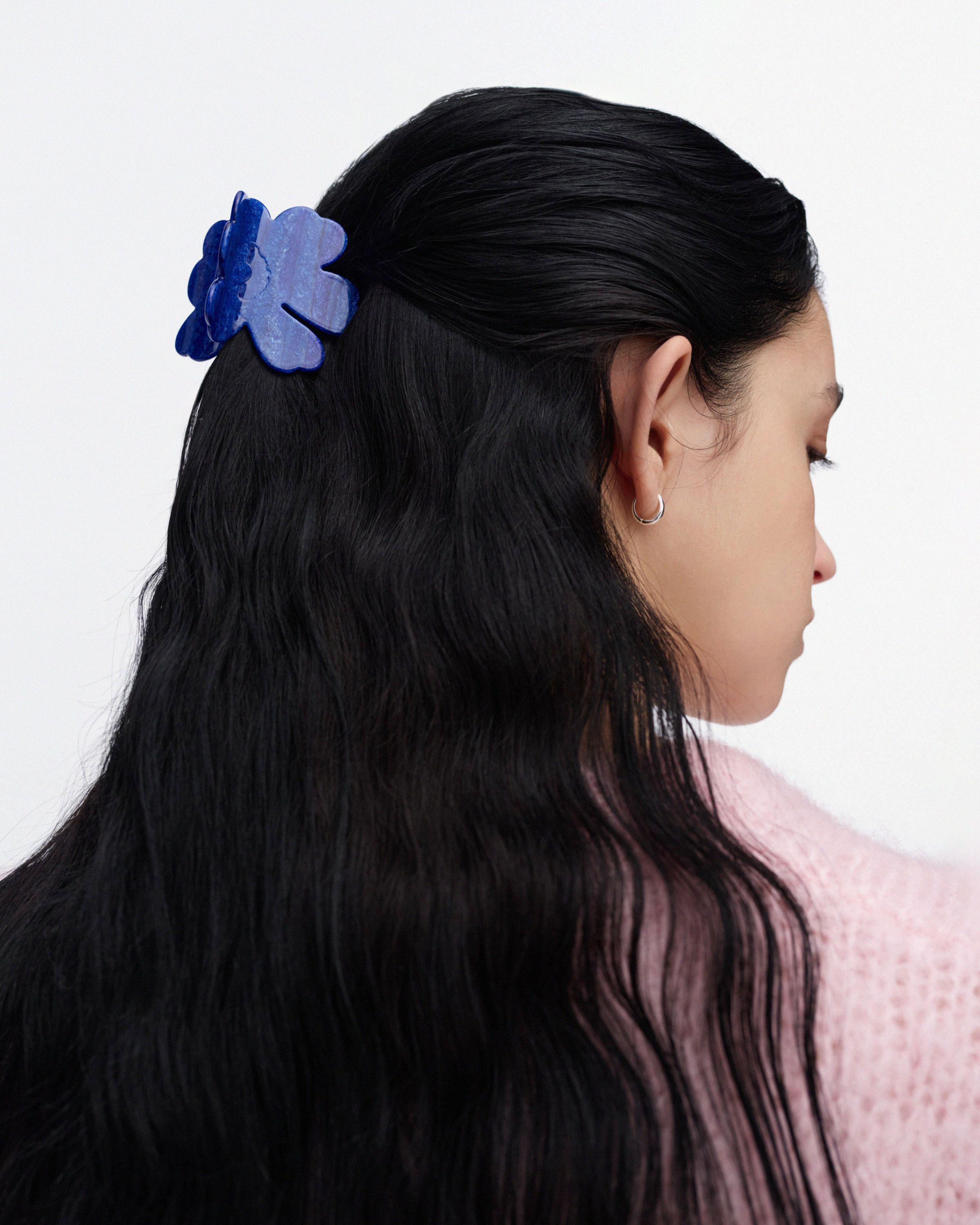 Unikko small Hair clip multi-blue | Marimekko