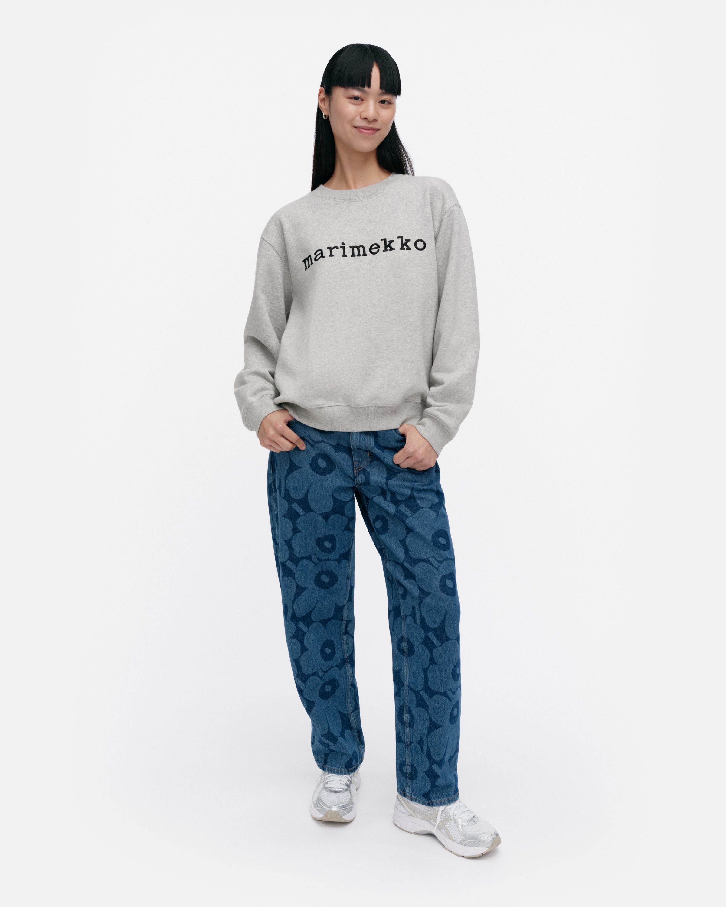 Leiot Logo Placement Kioski sweatshirt | Marimekko