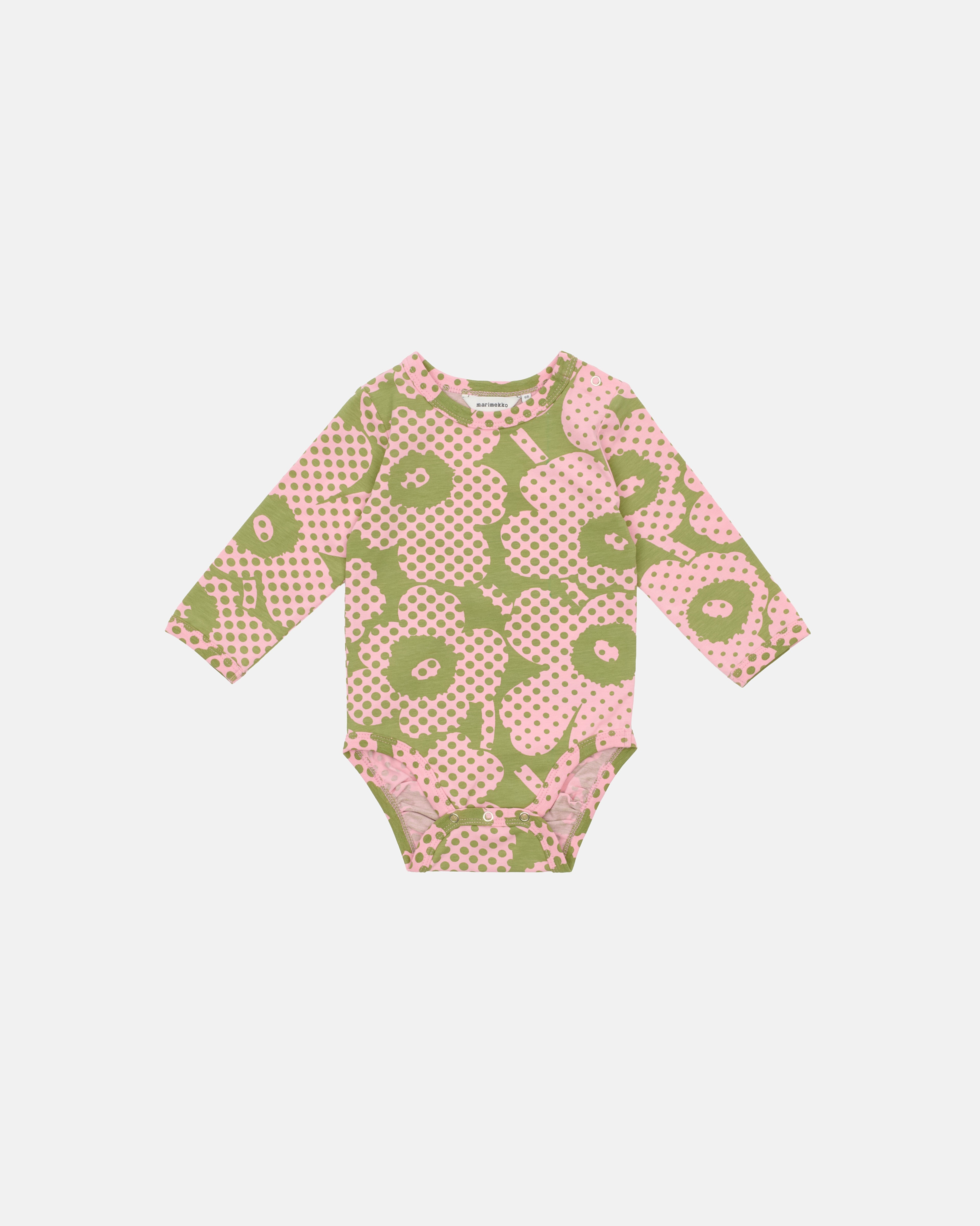 Vinde Unikko, Kinder-Body, grün, hellrosa,