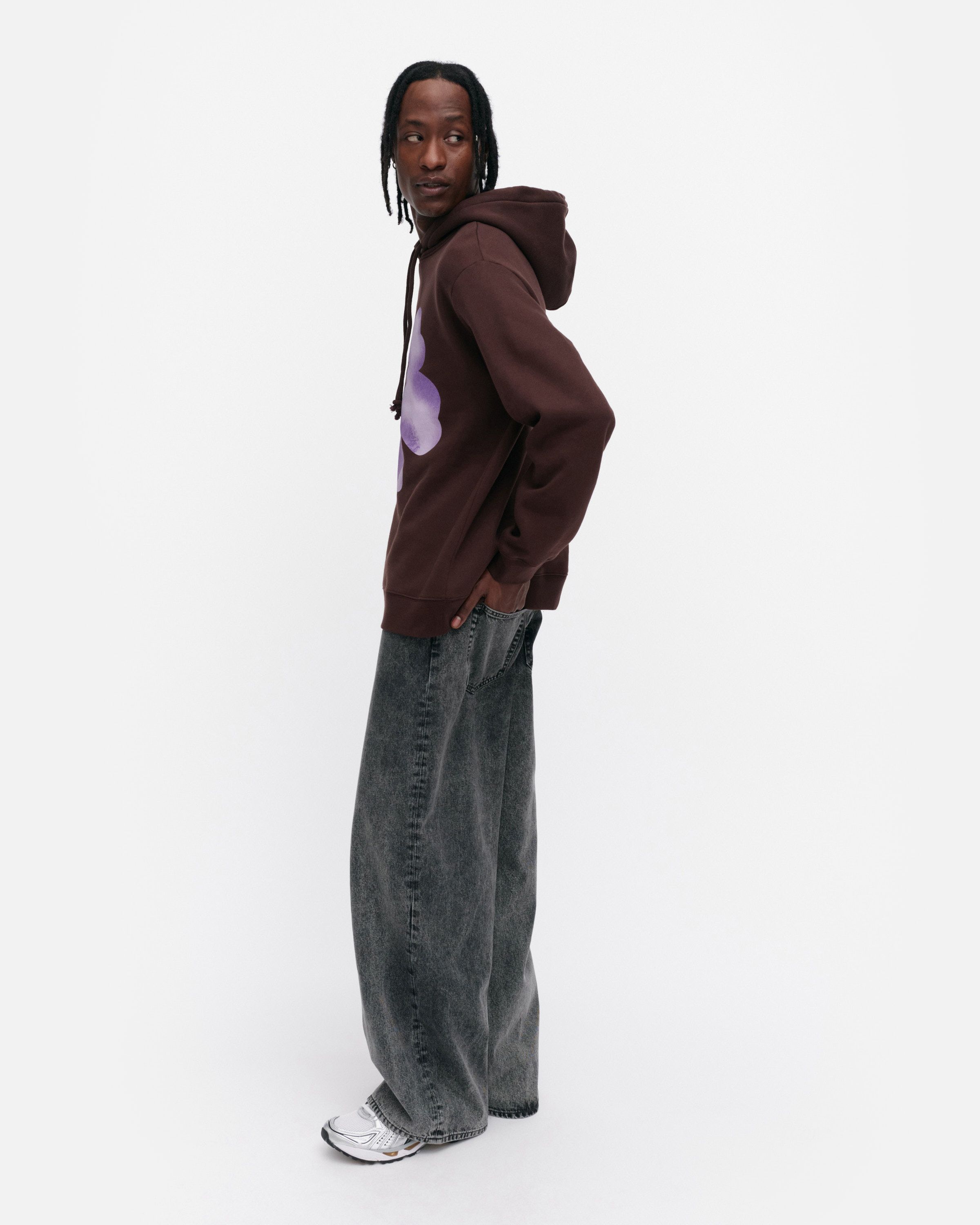 Runoja Unikko Placement Kioski hoodie | Marimekko