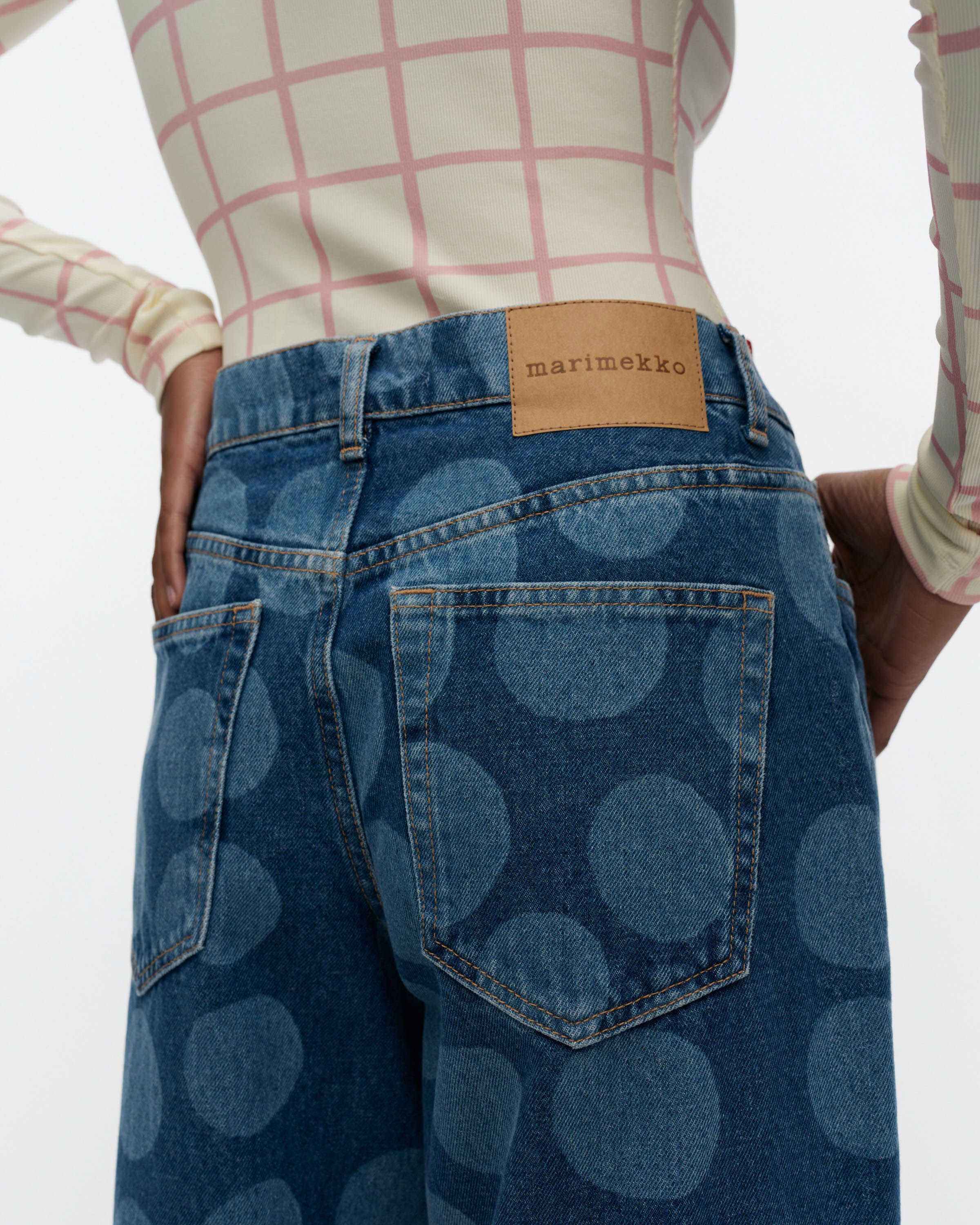 Puisto Unikko Top rose, dark rose | Marimekko