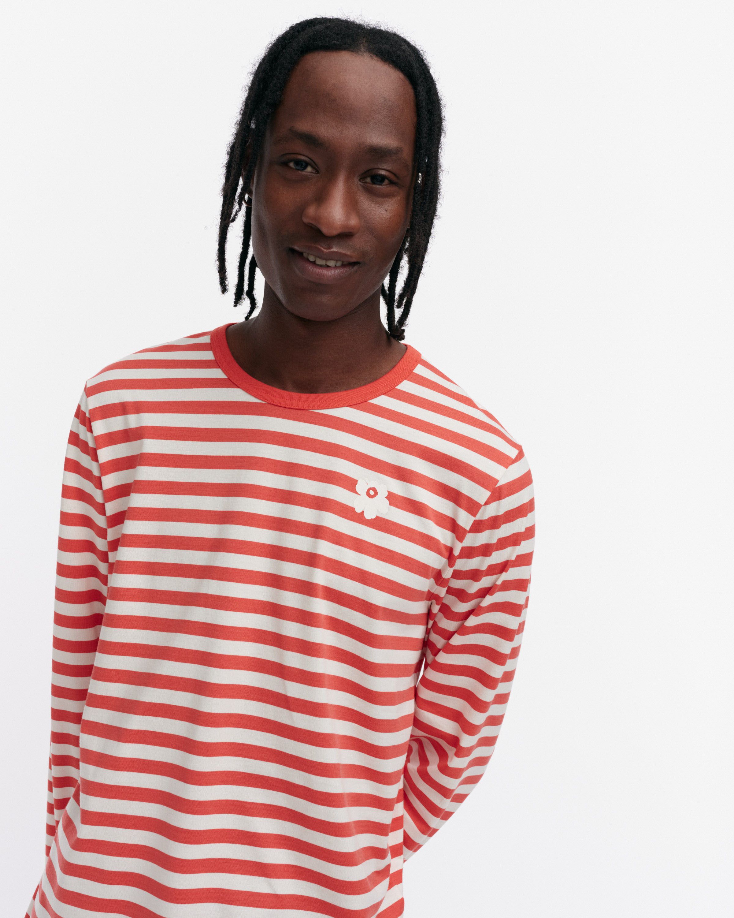 Tasaraita Unikko Kioski jersey shirt | Marimekko