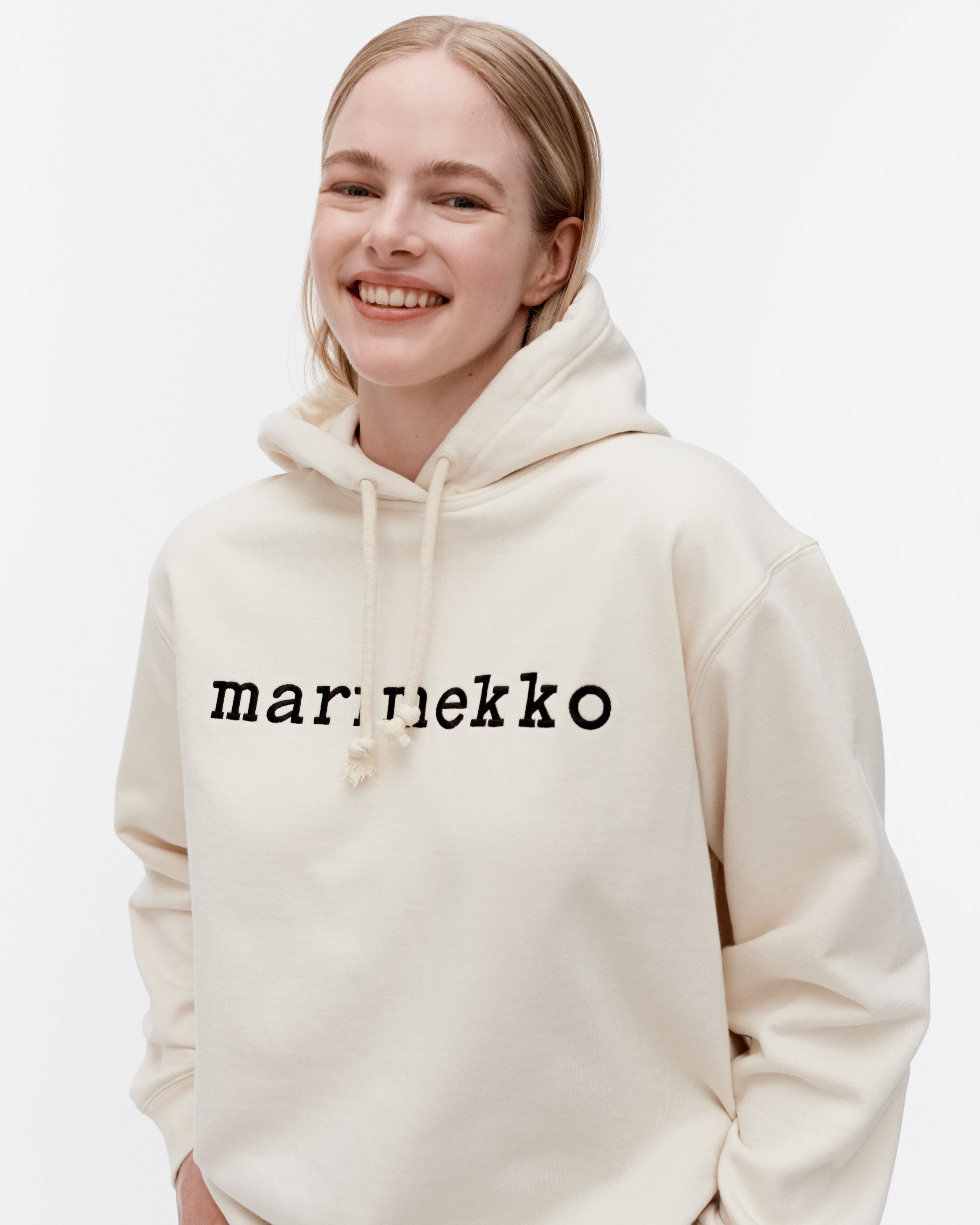Termi Logo Placement, Hoodie, off white, black,