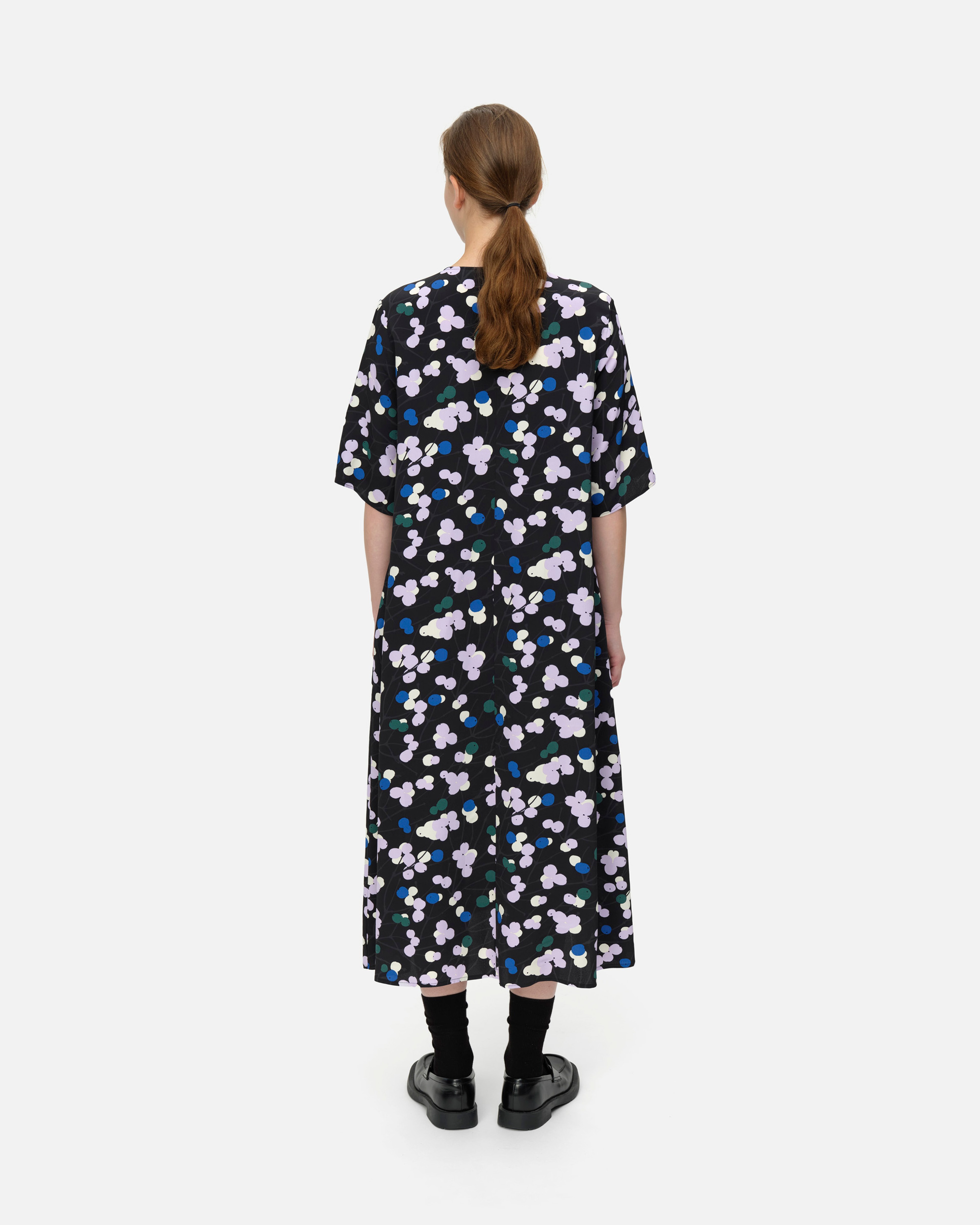 Minori Lumimarja, Dress, black, lilac, blue, green,