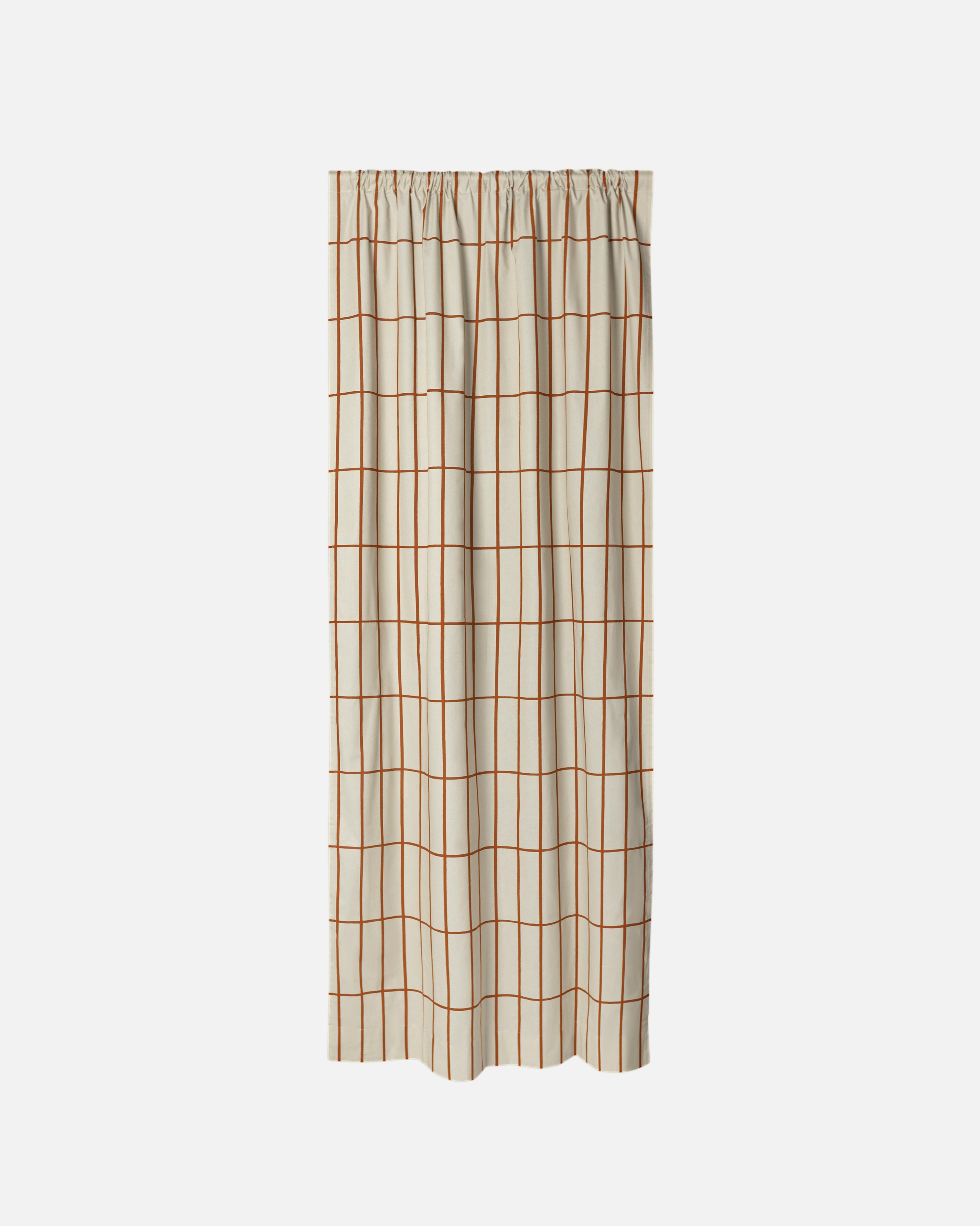 Tiiliskivi, Curtain 98 x 53 in, lt.brown, chestnut,
