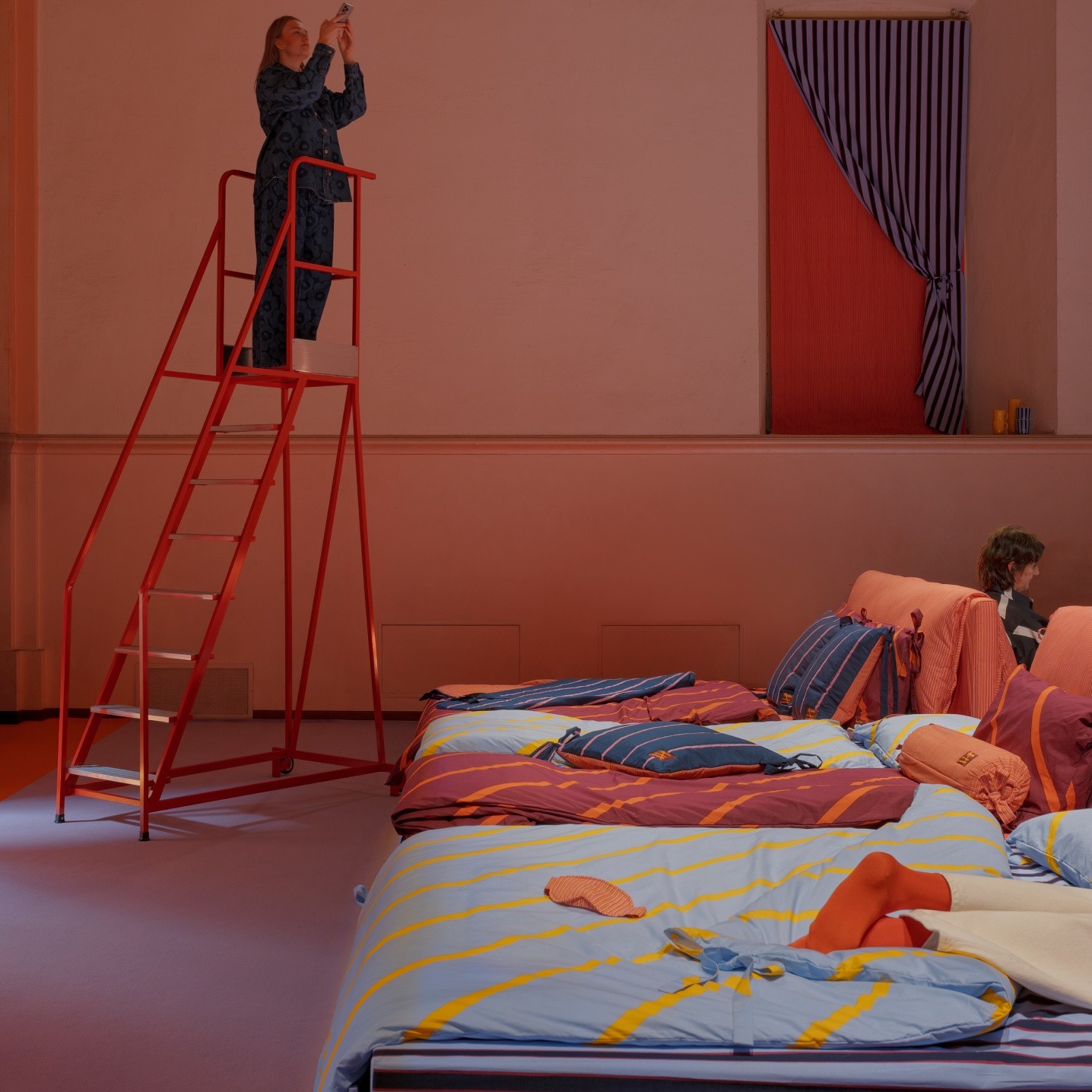 Photographing Milan design week installation