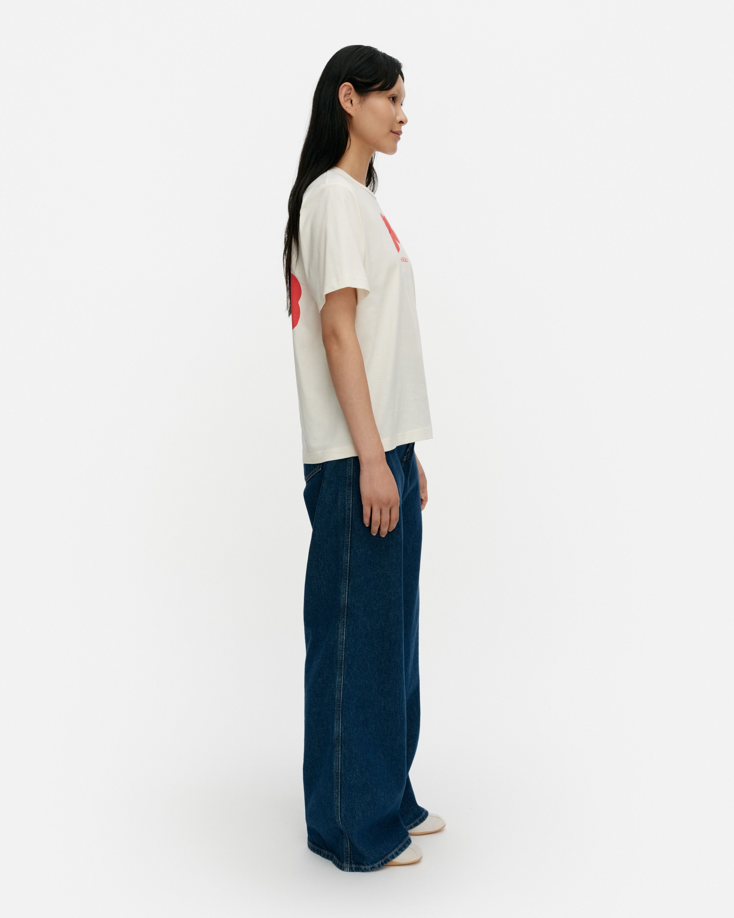 Erna Unikko Placement Kioski t-shirt | Marimekko