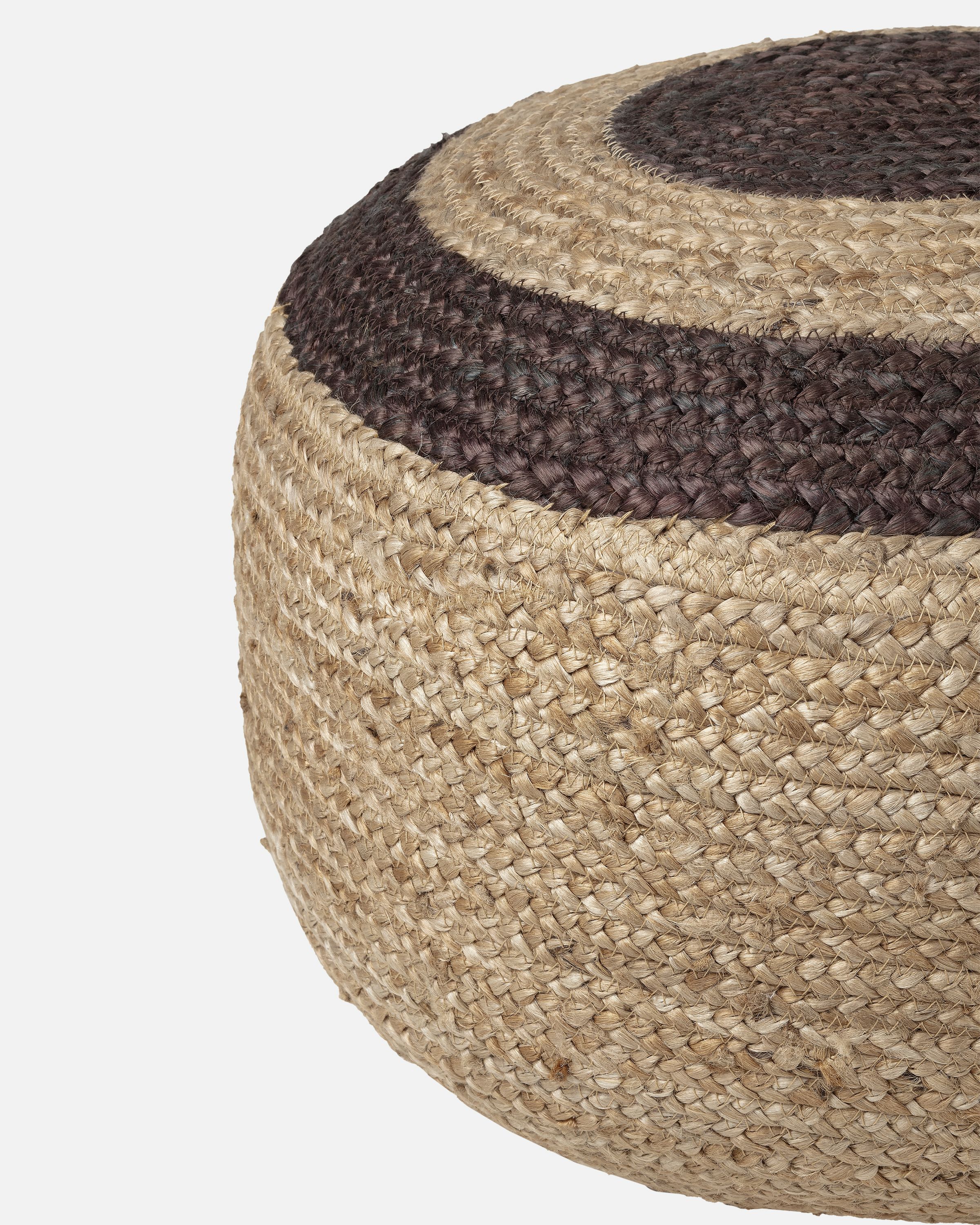 Melooni Jute pouf