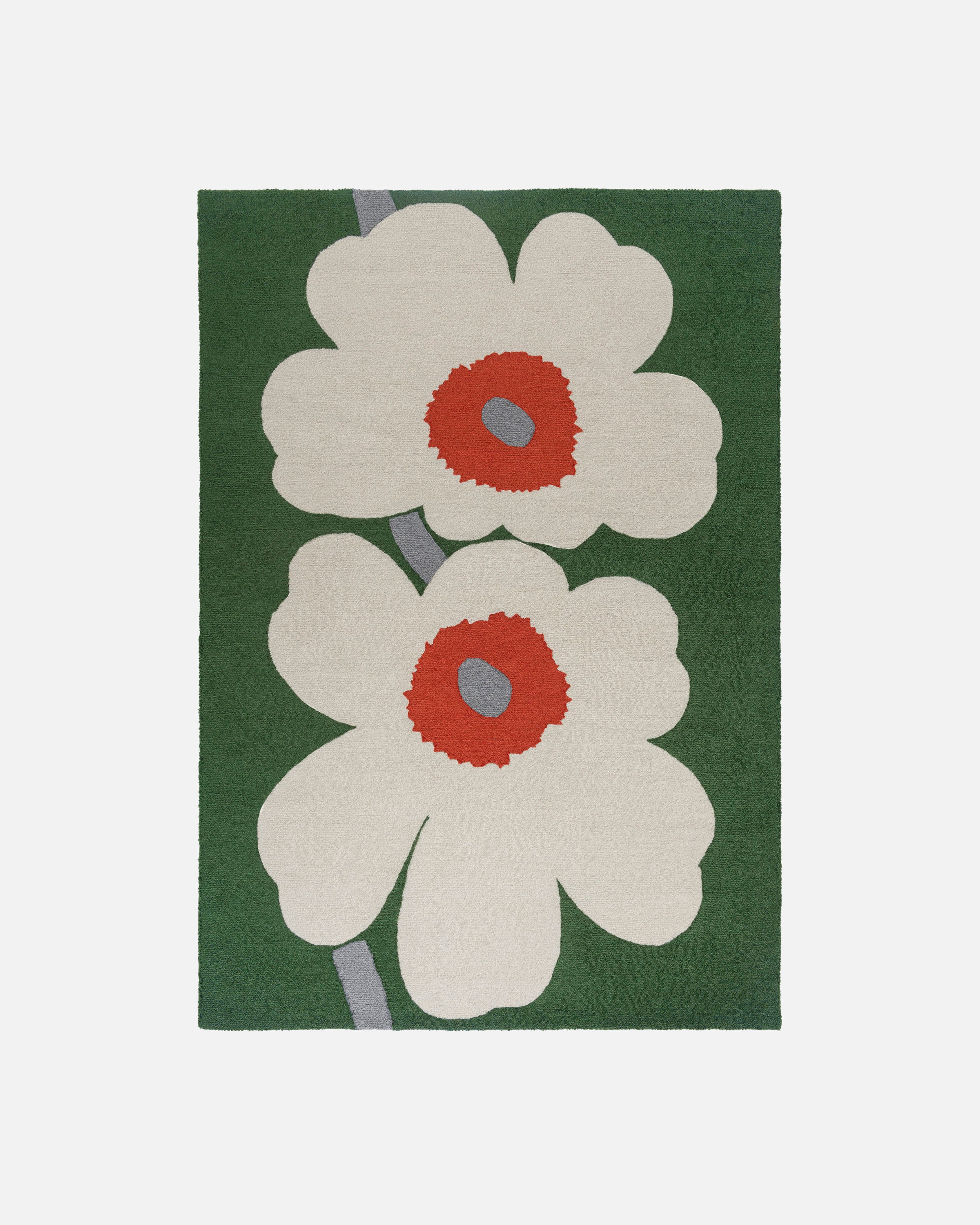 Unikko outdoor, Matto 160x230 cm, vihreä,