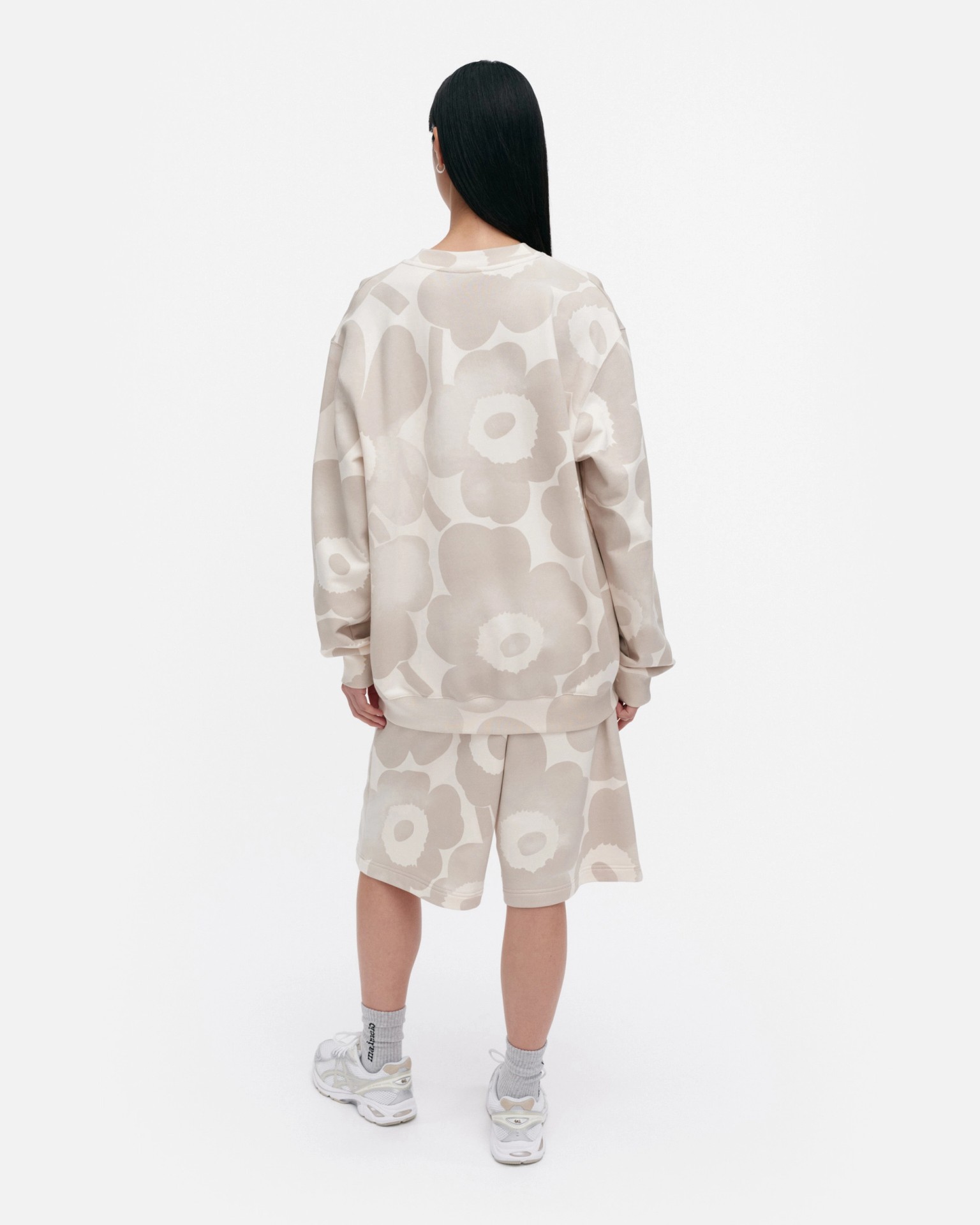 Loisto Akvarelli Unikko, Kioski sweatshirt, off white, beige,