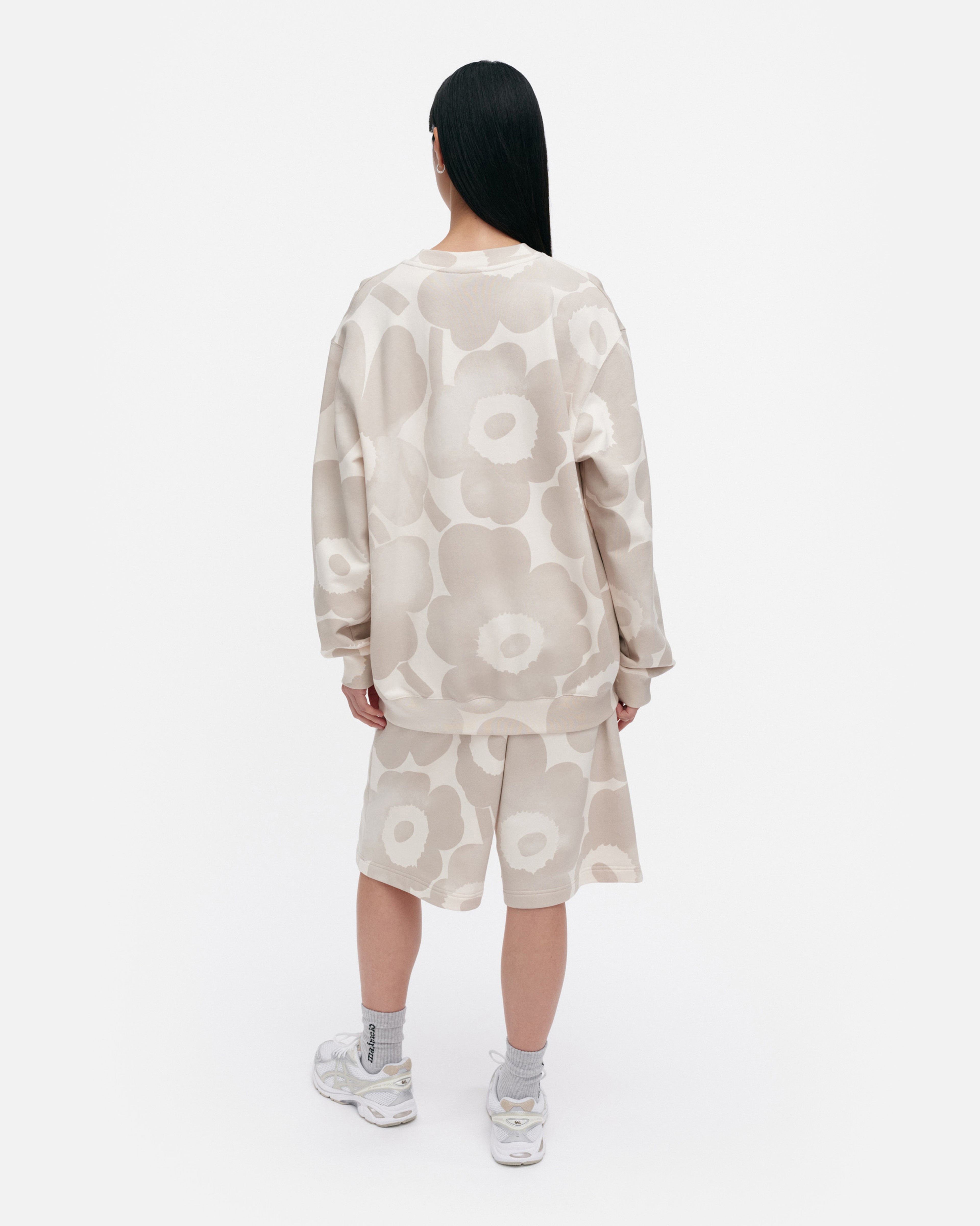 Loisto Akvarelli Unikko, Kioski sweatshirt, off white, beige,