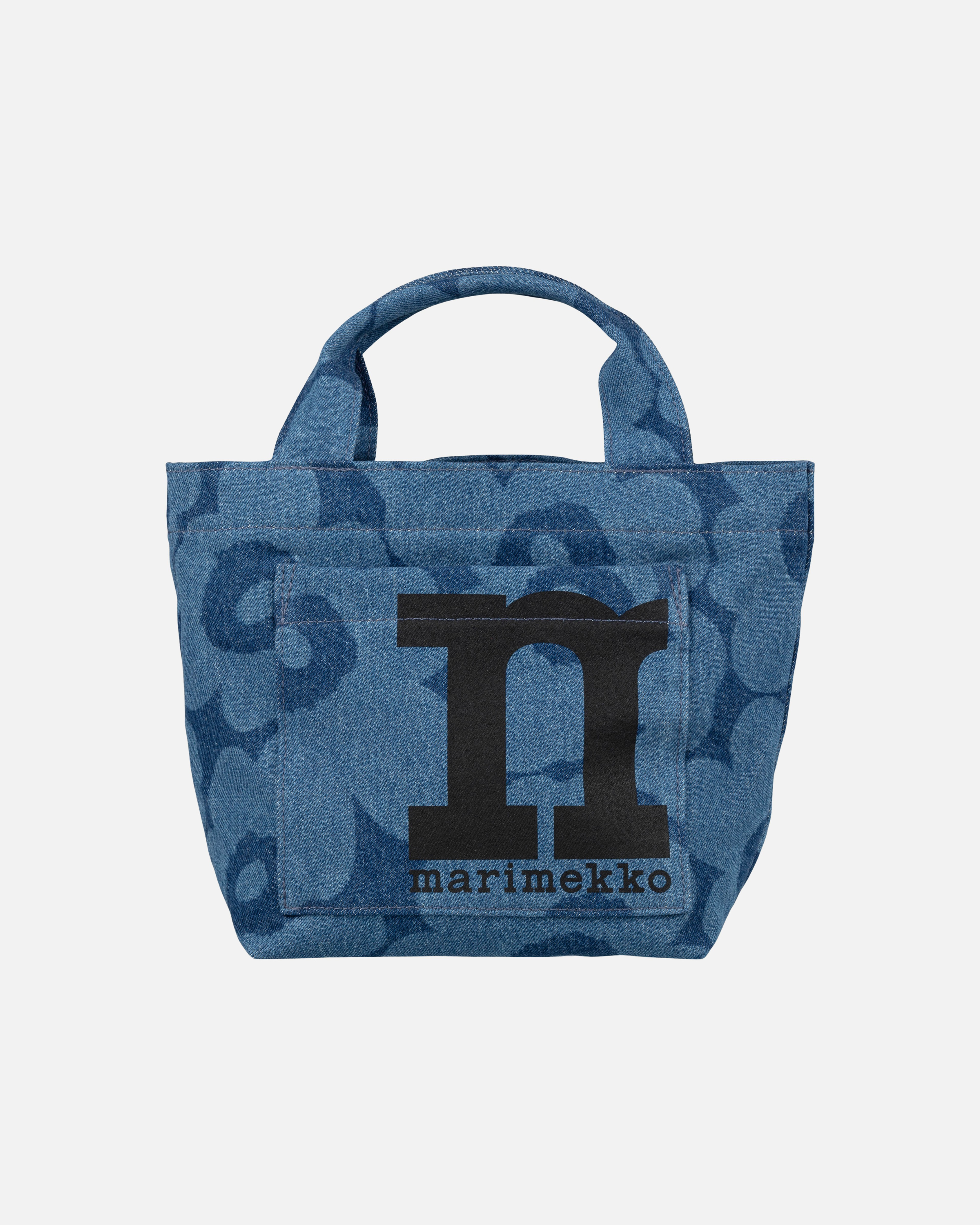 Mono Mini Tote Unikko, Sac, indigo moyen,