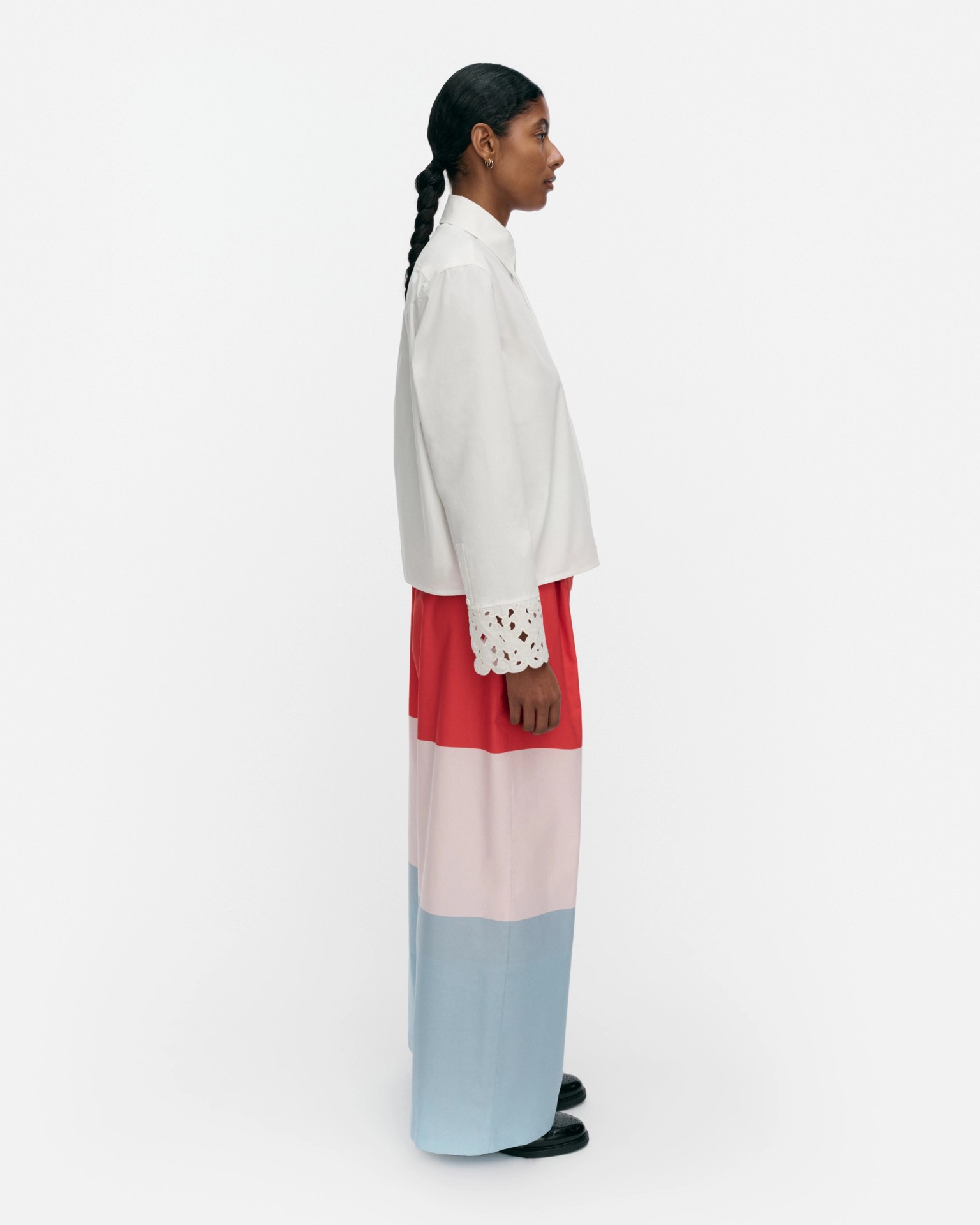 Etevyys Keidas, Bluse, Cremefarben,