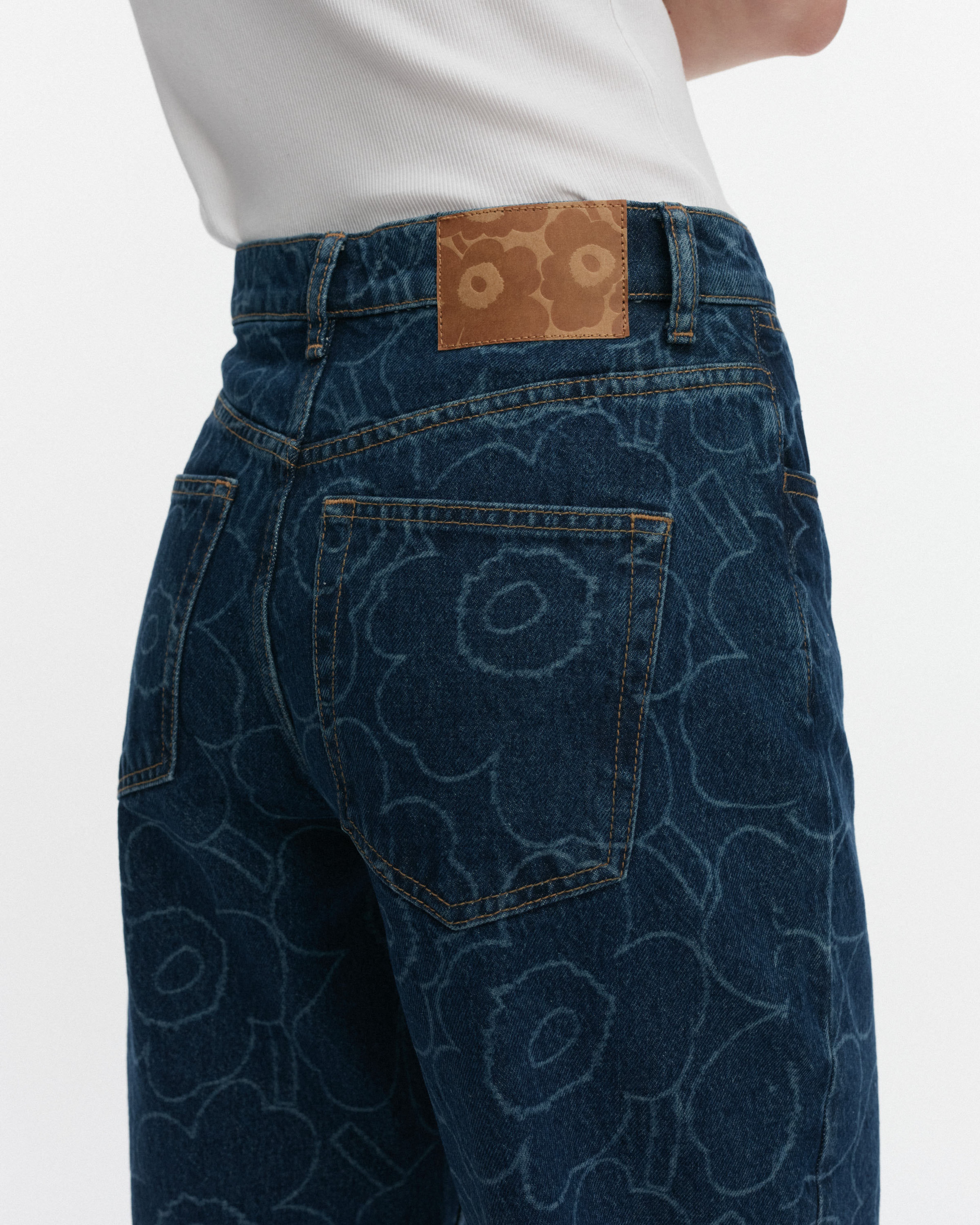 Maridenim Barrel Piirto Unikko Jeans