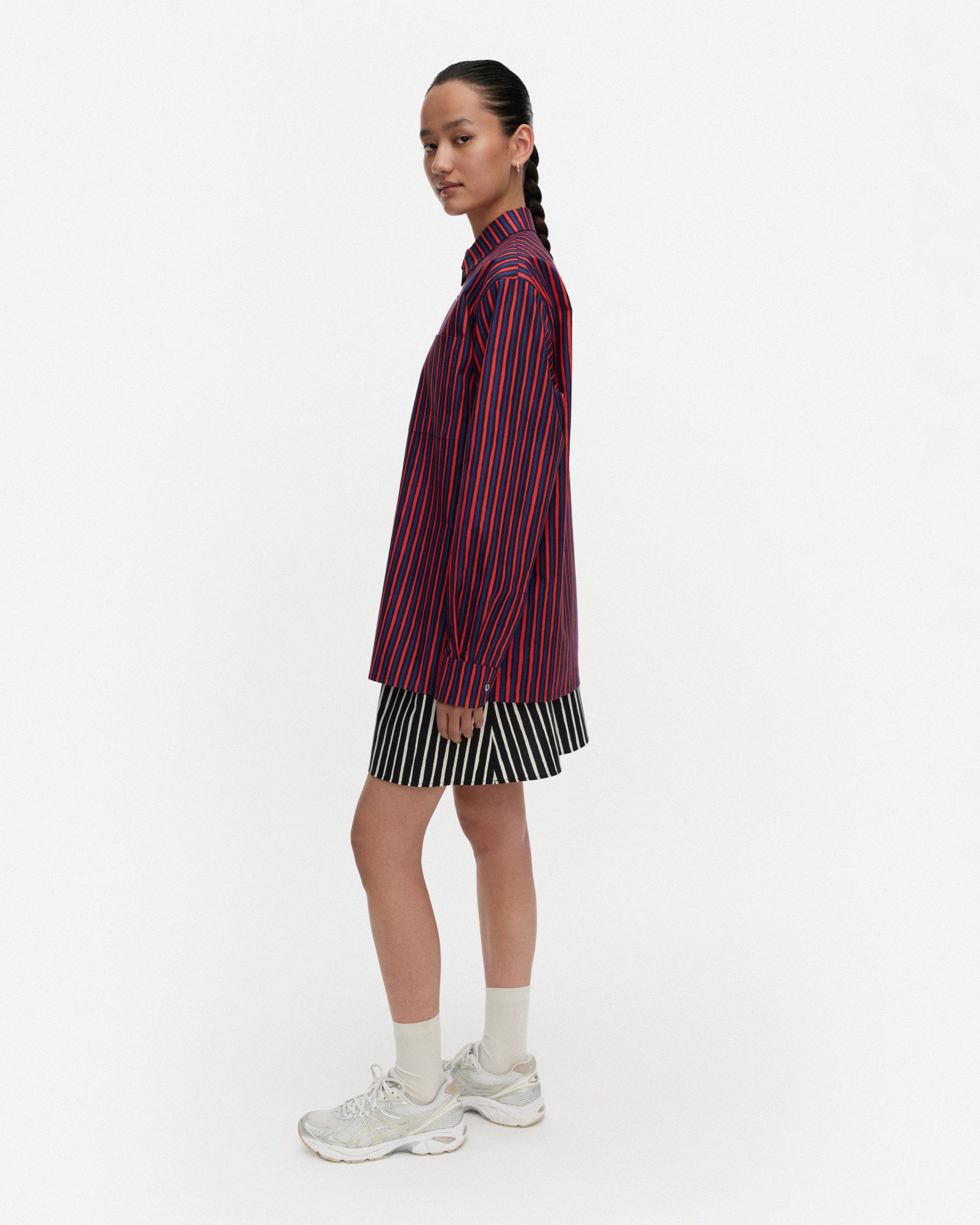 Jokapoika Kioski cotton shirt | Marimekko