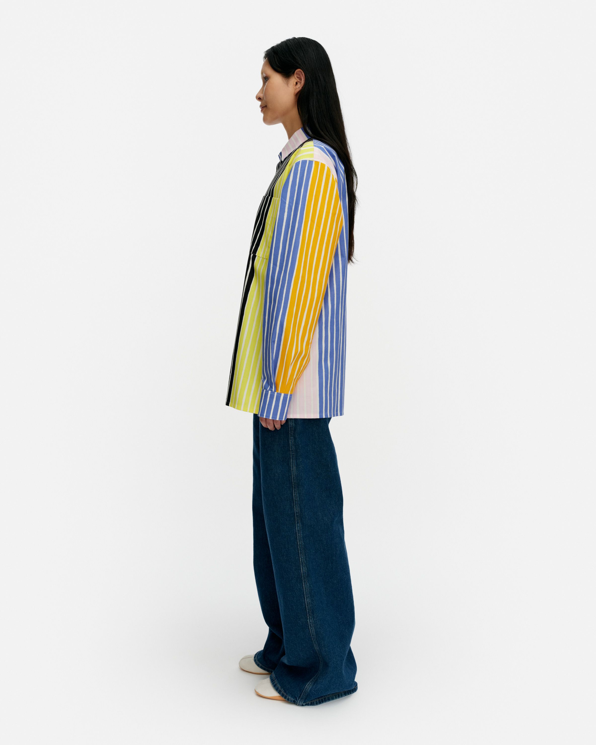 Jokapoika Multi Kioski cotton shirt | Marimekko
