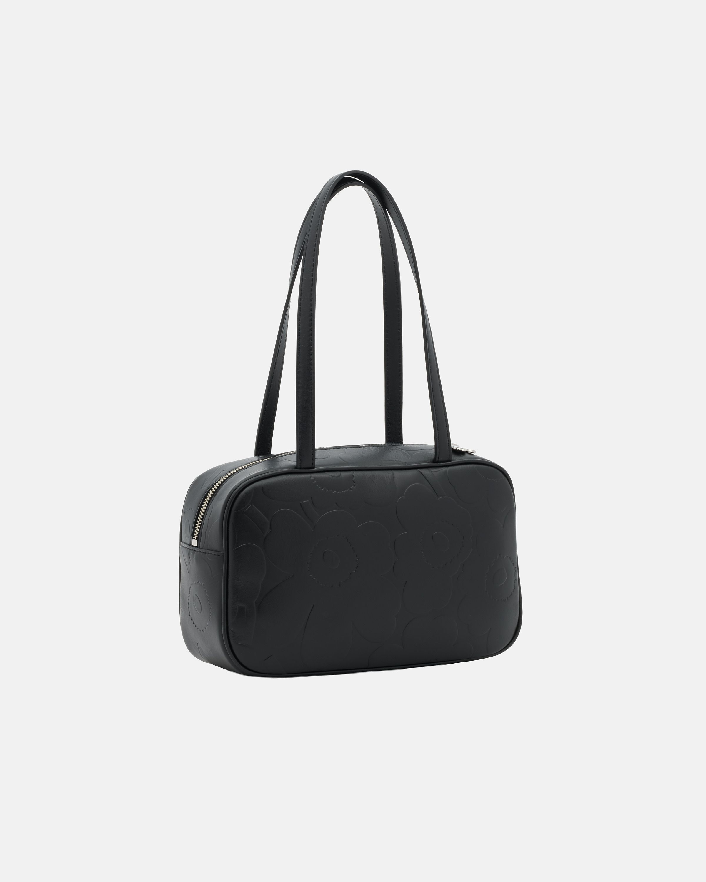 Metka Mini Unikko Shoulder bag dark green, pink, green | Marimekko