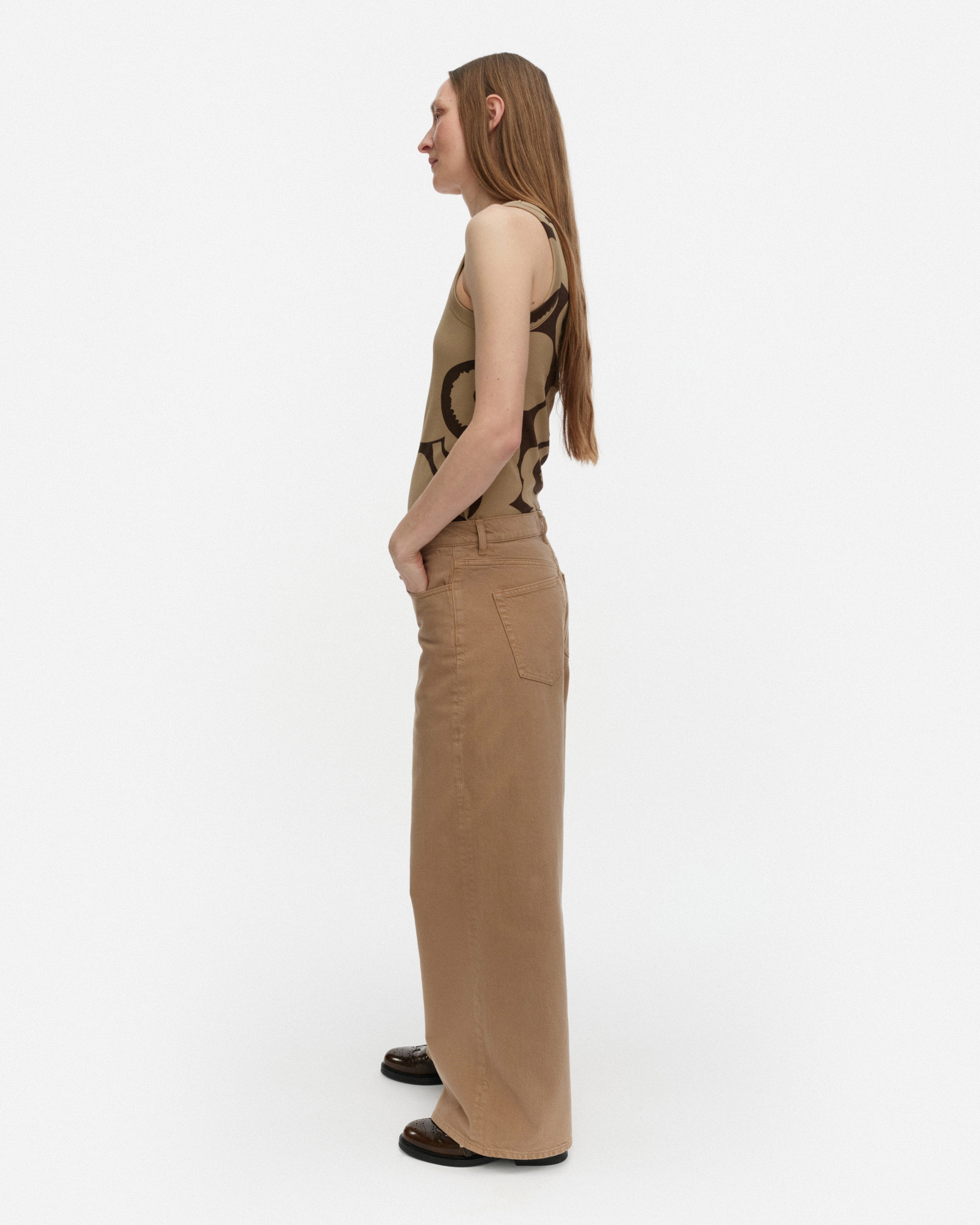 Maridenim Loose, Jeans, brown,