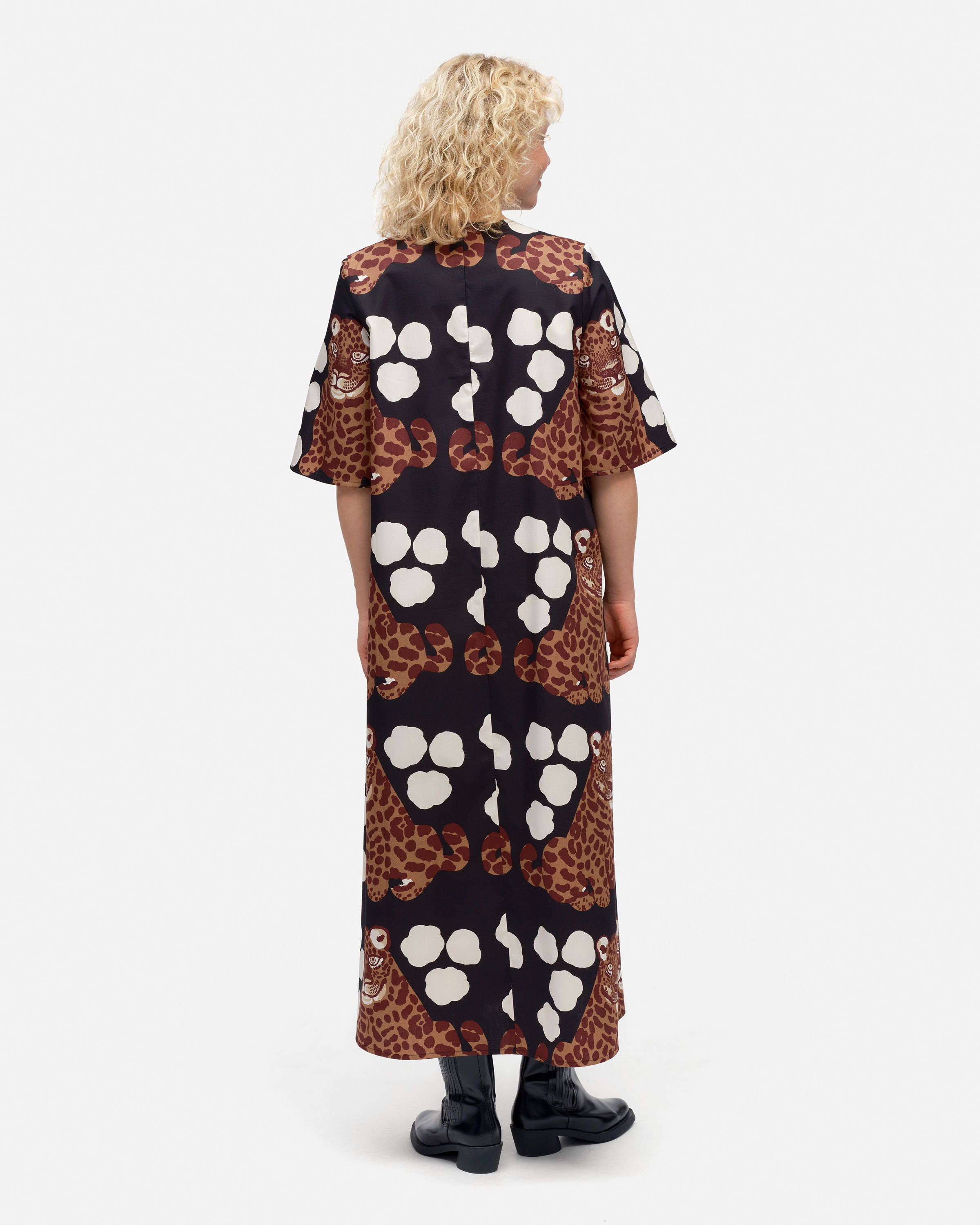 24AW■marimekko■Hymahdys Kaksoset コットンドレス Aライン 24AW□marimekko□Hymahdys Kaksoset コットンドレス Aライン