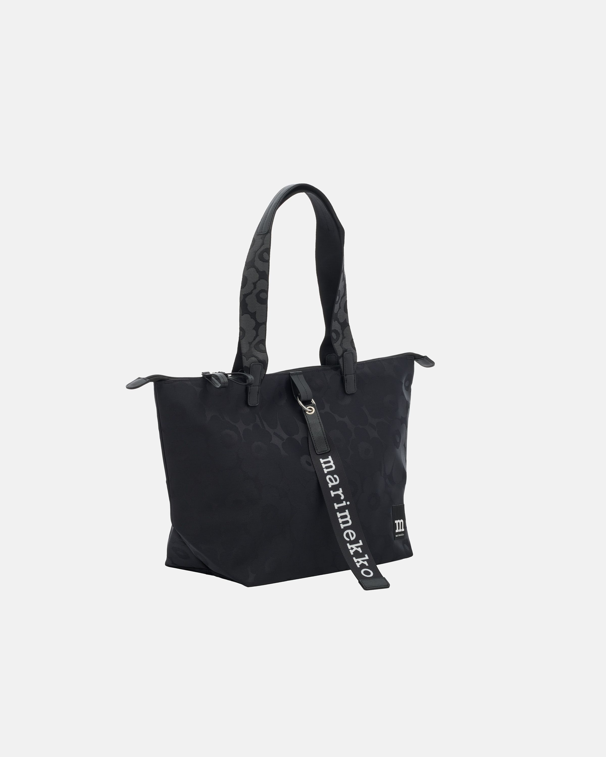 Tote M Unikko Bag black, black | Marimekko