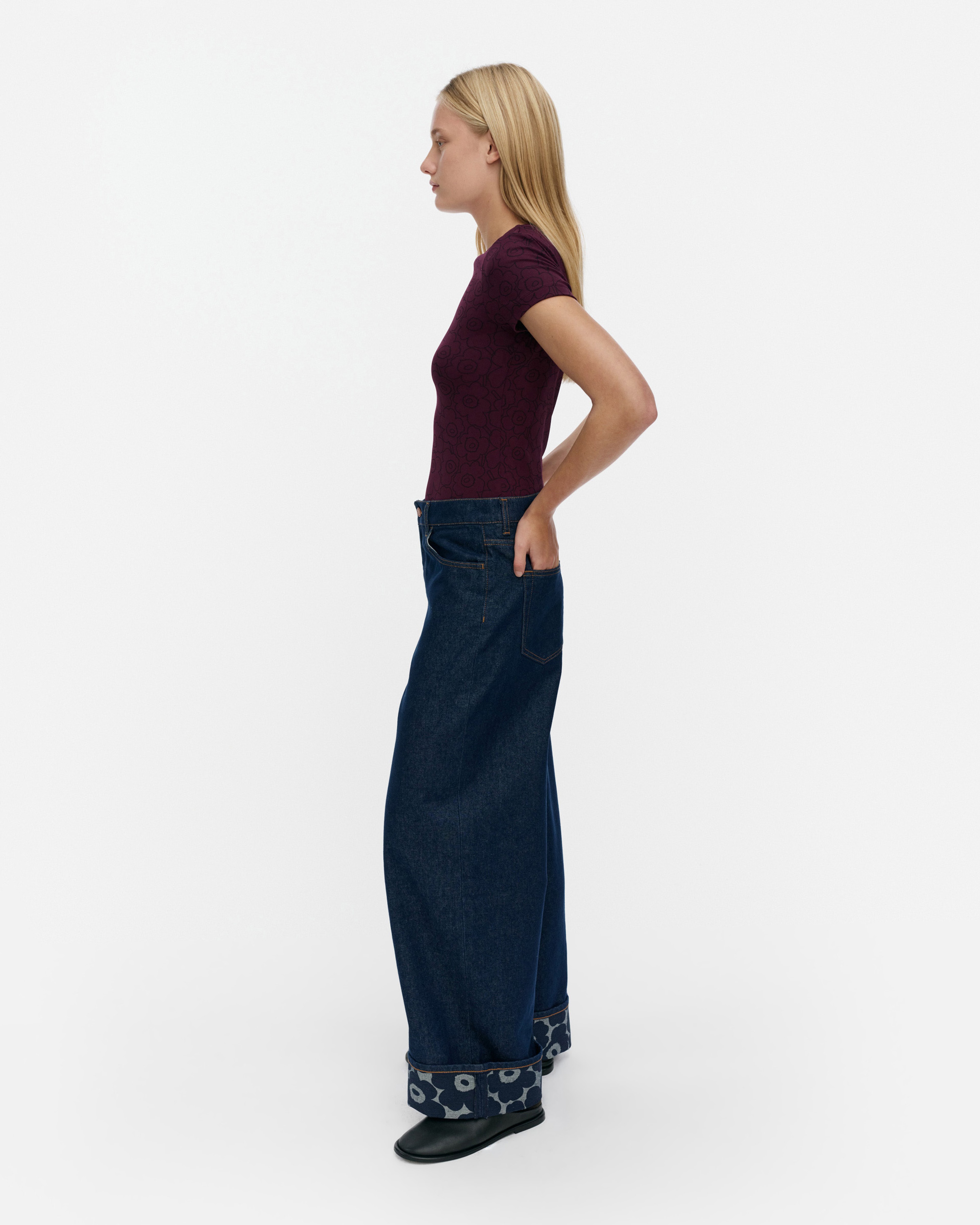 Maridenim Loose Mini Unikko, Jeans, dark indigo,