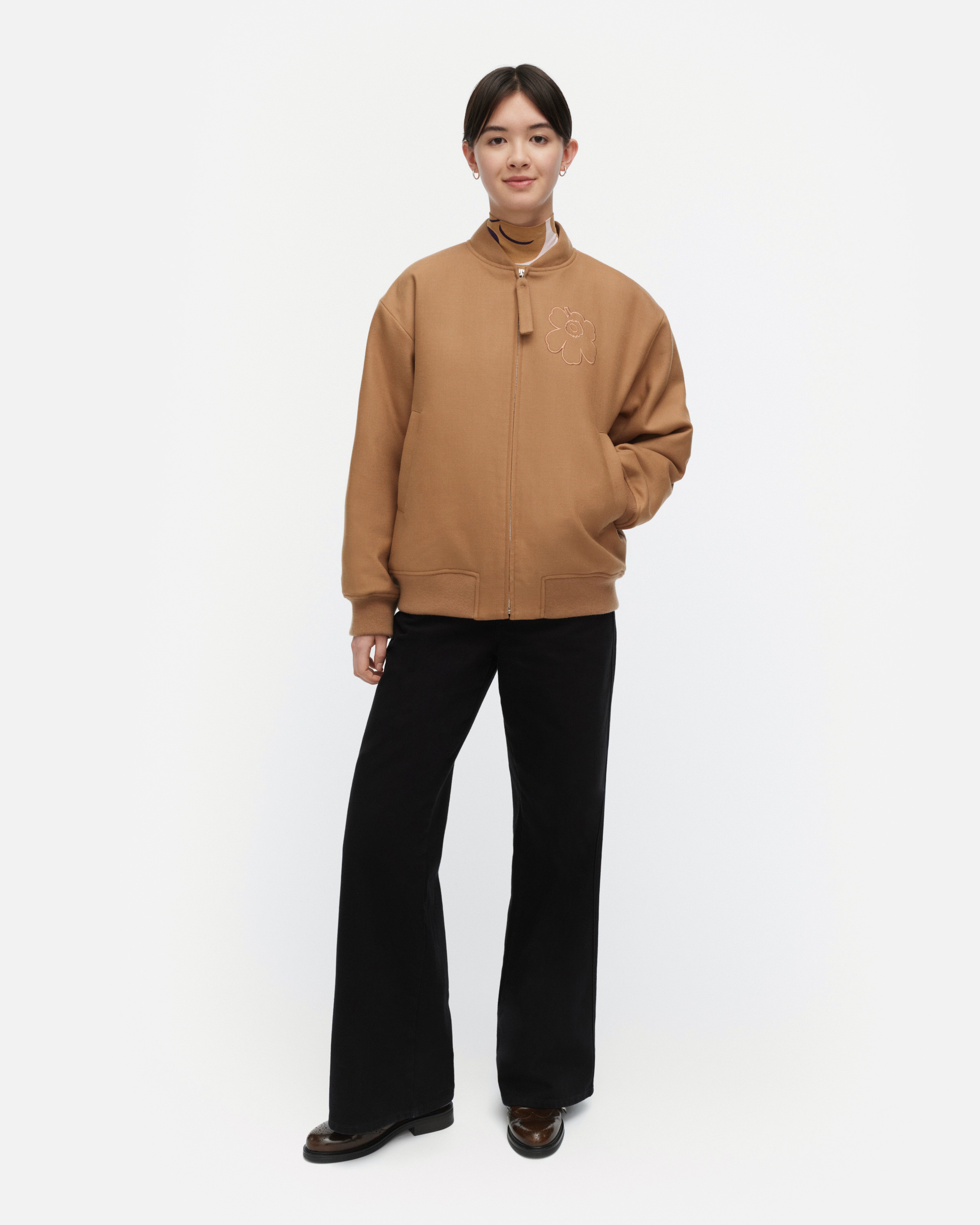 Monumentti Solid, Wool jacket, brown,