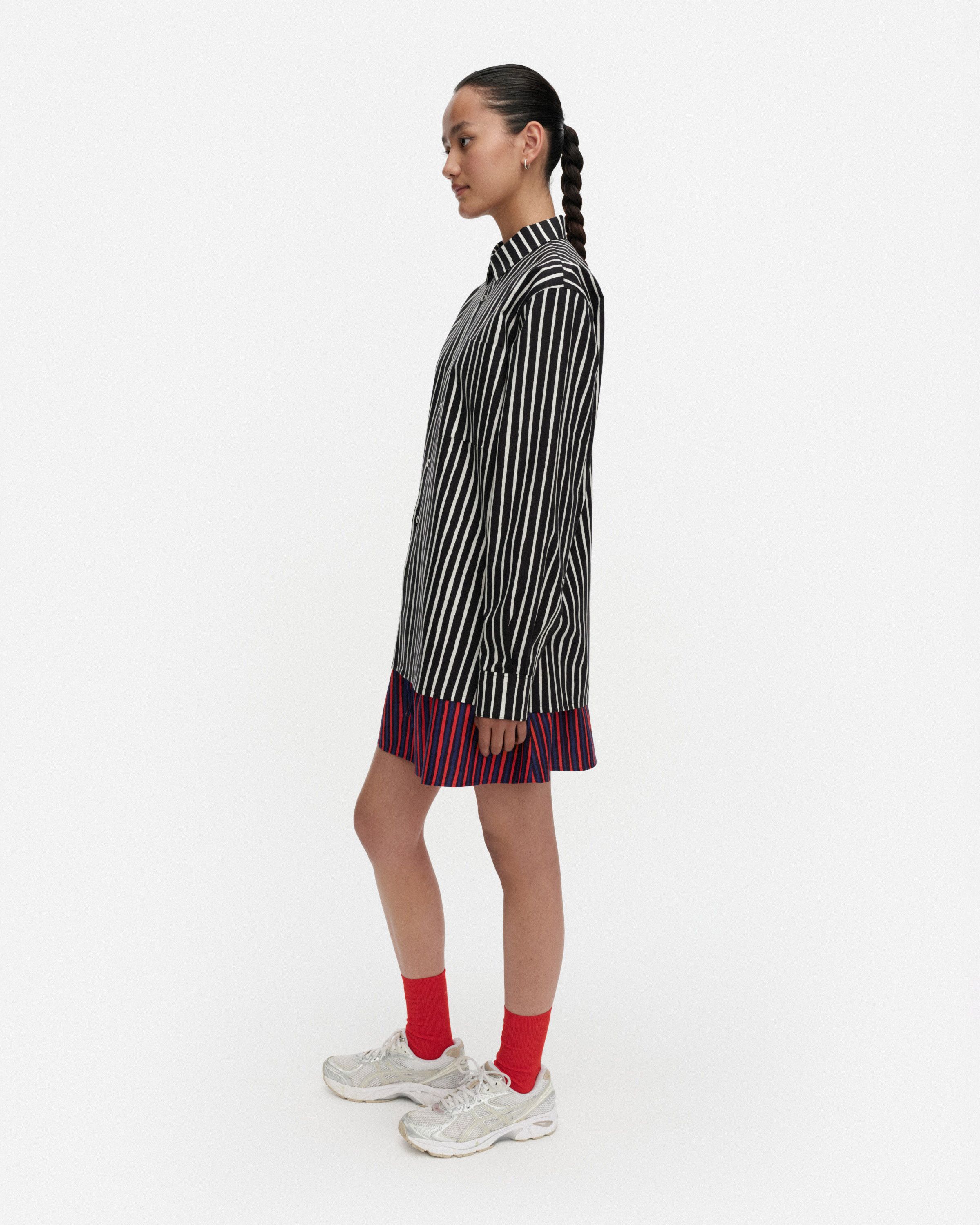 レディース jokapoika シャツ Jokapoika Kioski cotton shirt | Marimekko