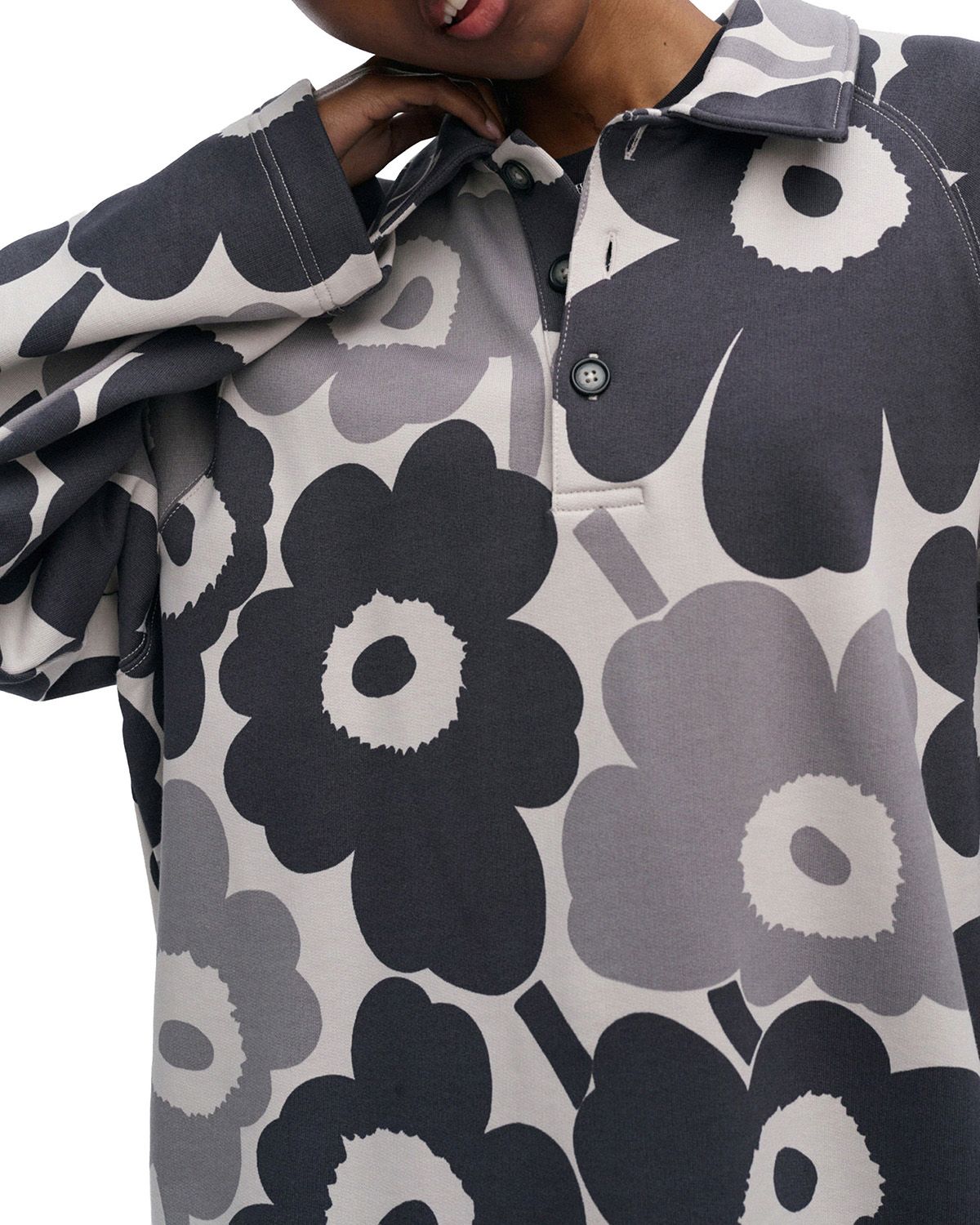 Kuinka Pieni Unikko Kioski sweatshirt light grey, dark grey