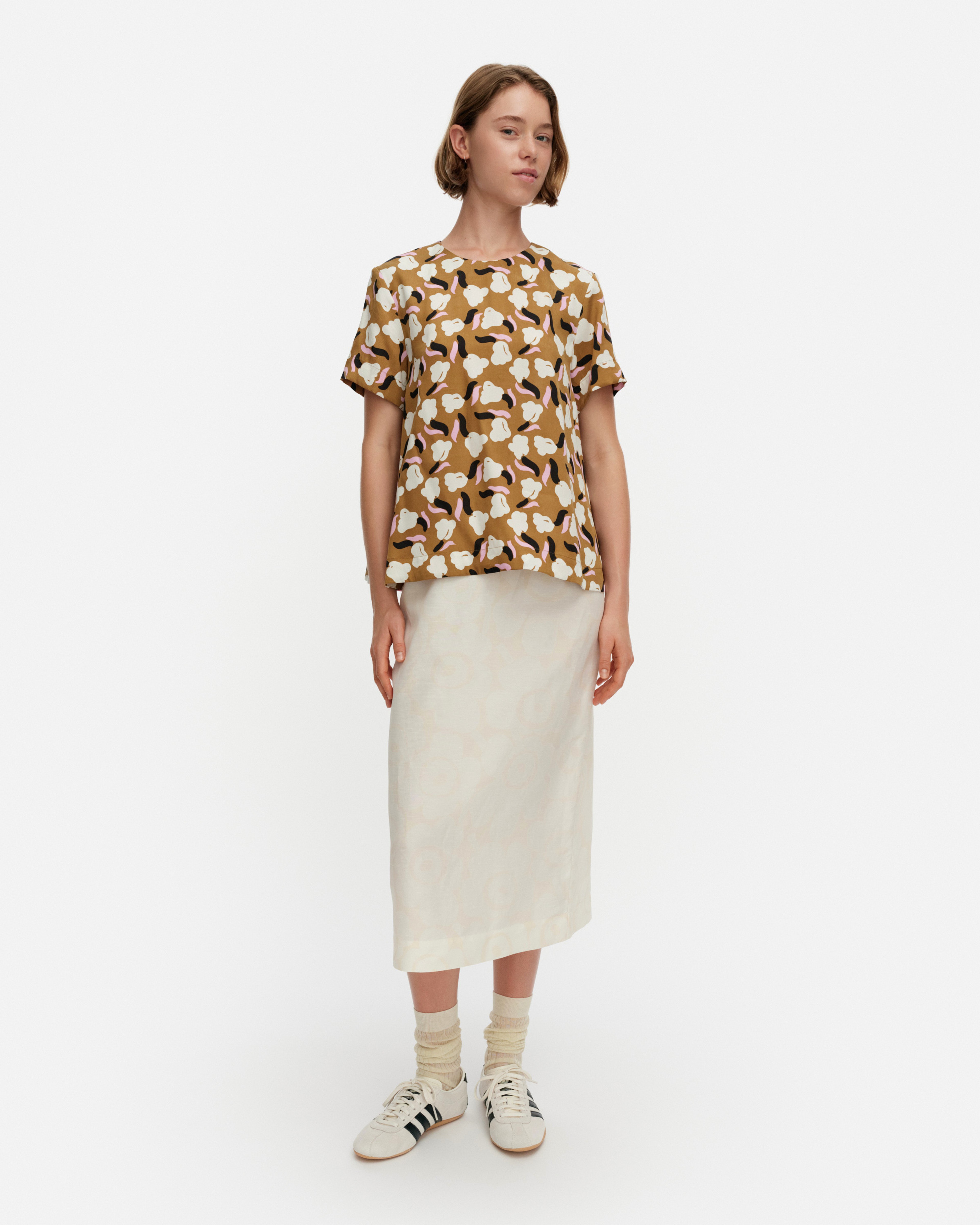 Tuulakka Lemmitty, Blouse, beige, off white, pink,