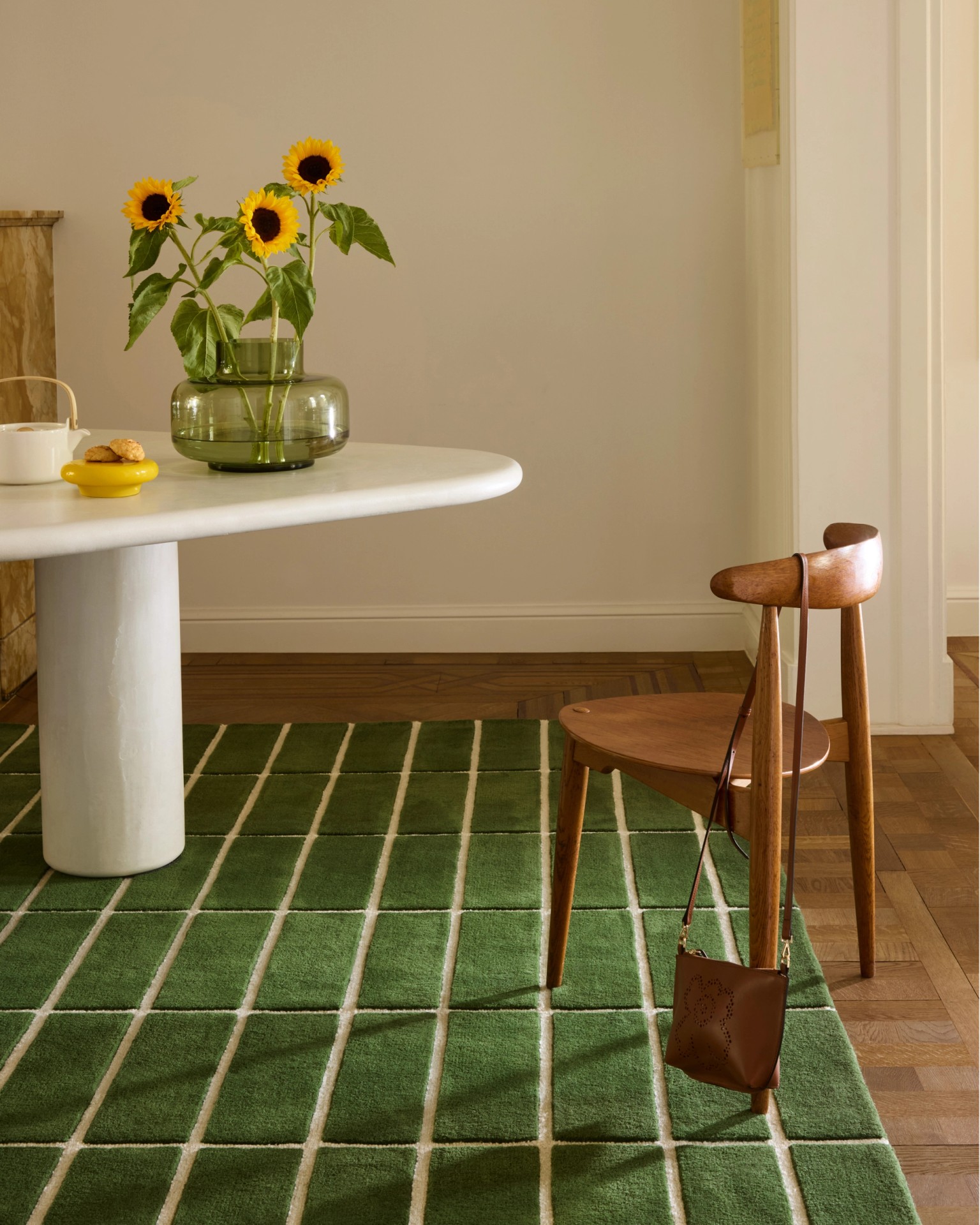 Tiiliskivi Rug 140 x 200 cm