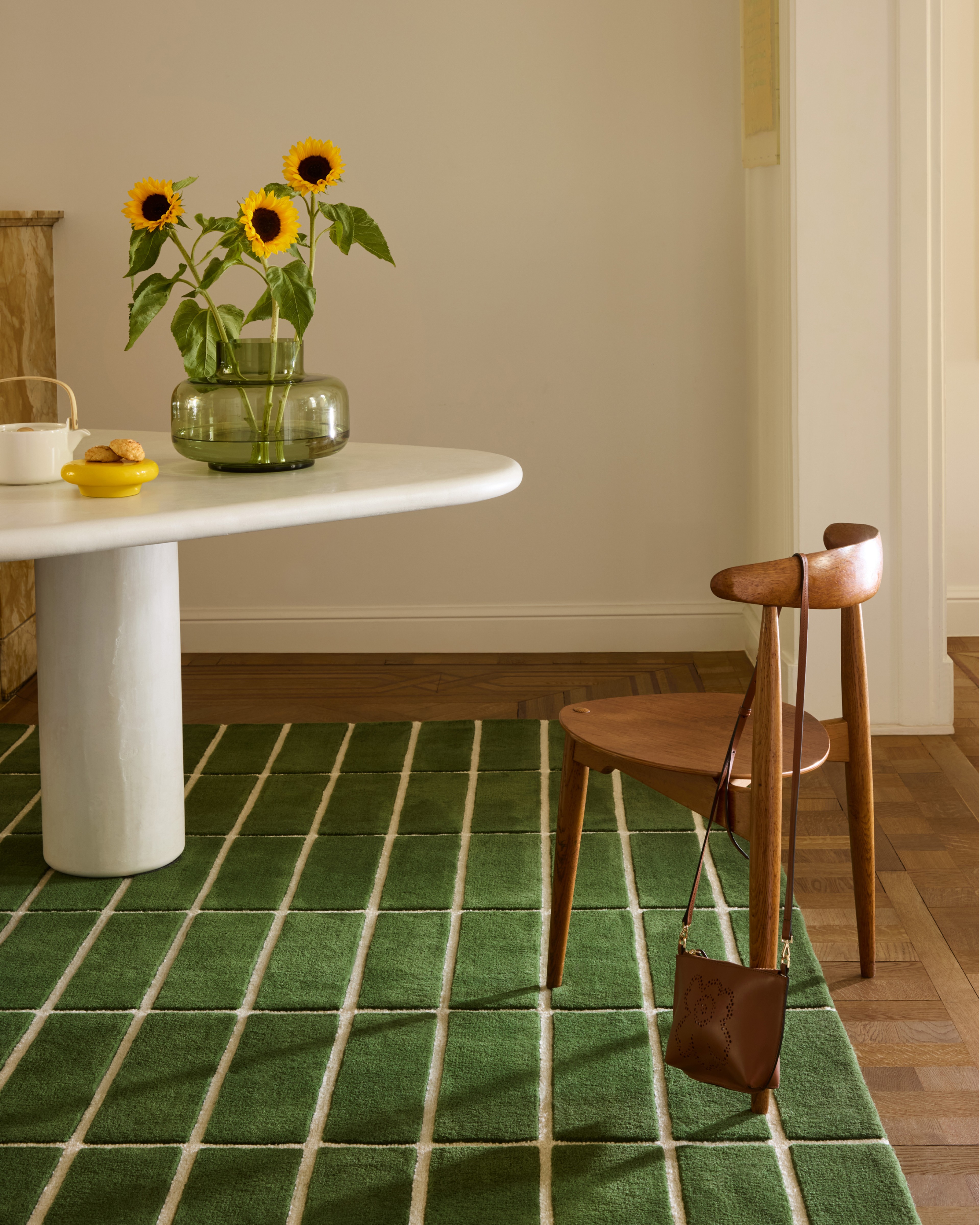 Tiiliskivi Rug 140 x 200 cm