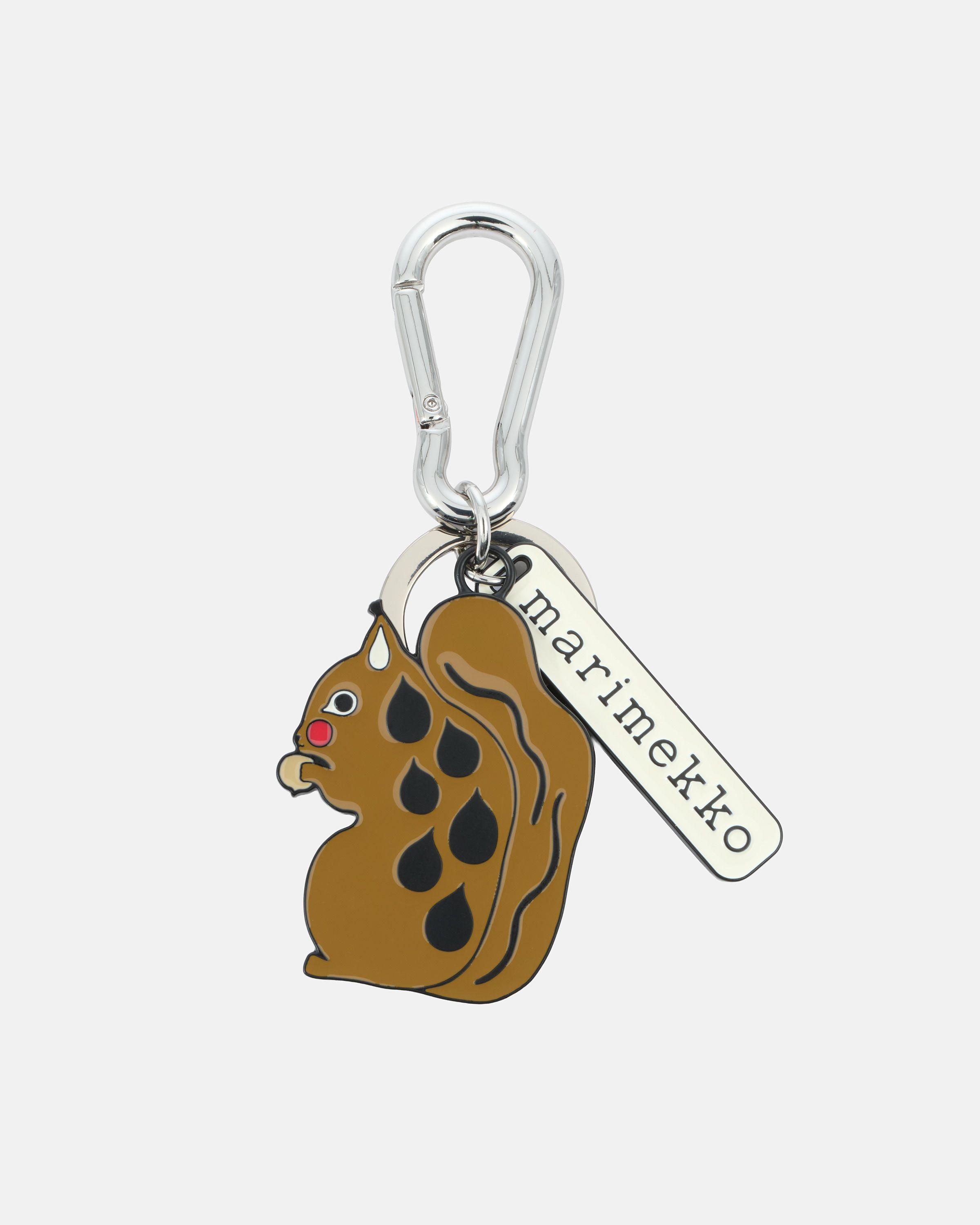 Kurre Key chain brown, black, red | Marimekko
