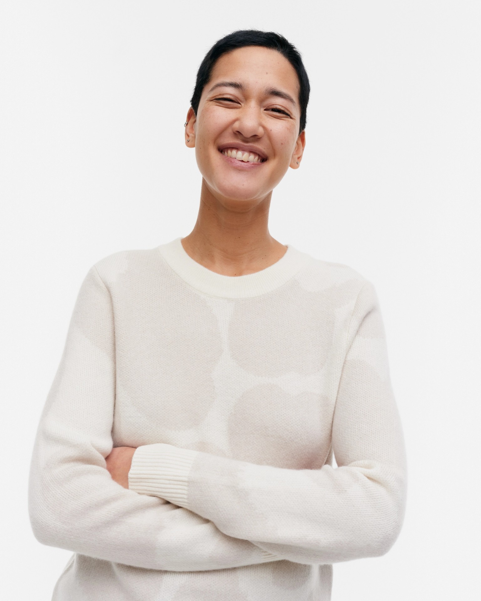 Aukio Unikko Cashmere knitted sweater