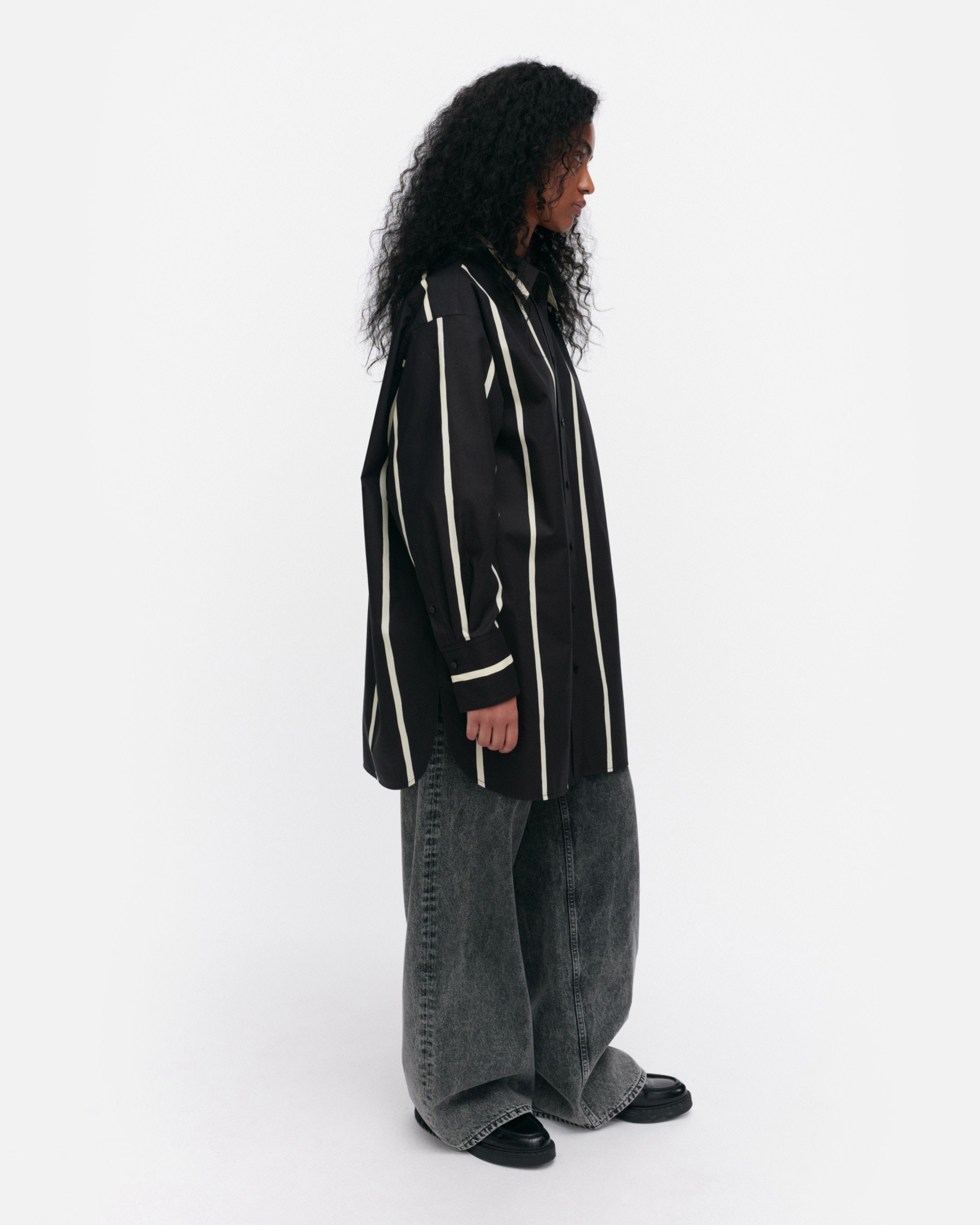 Nila Puhveli cotton shirt | Marimekko