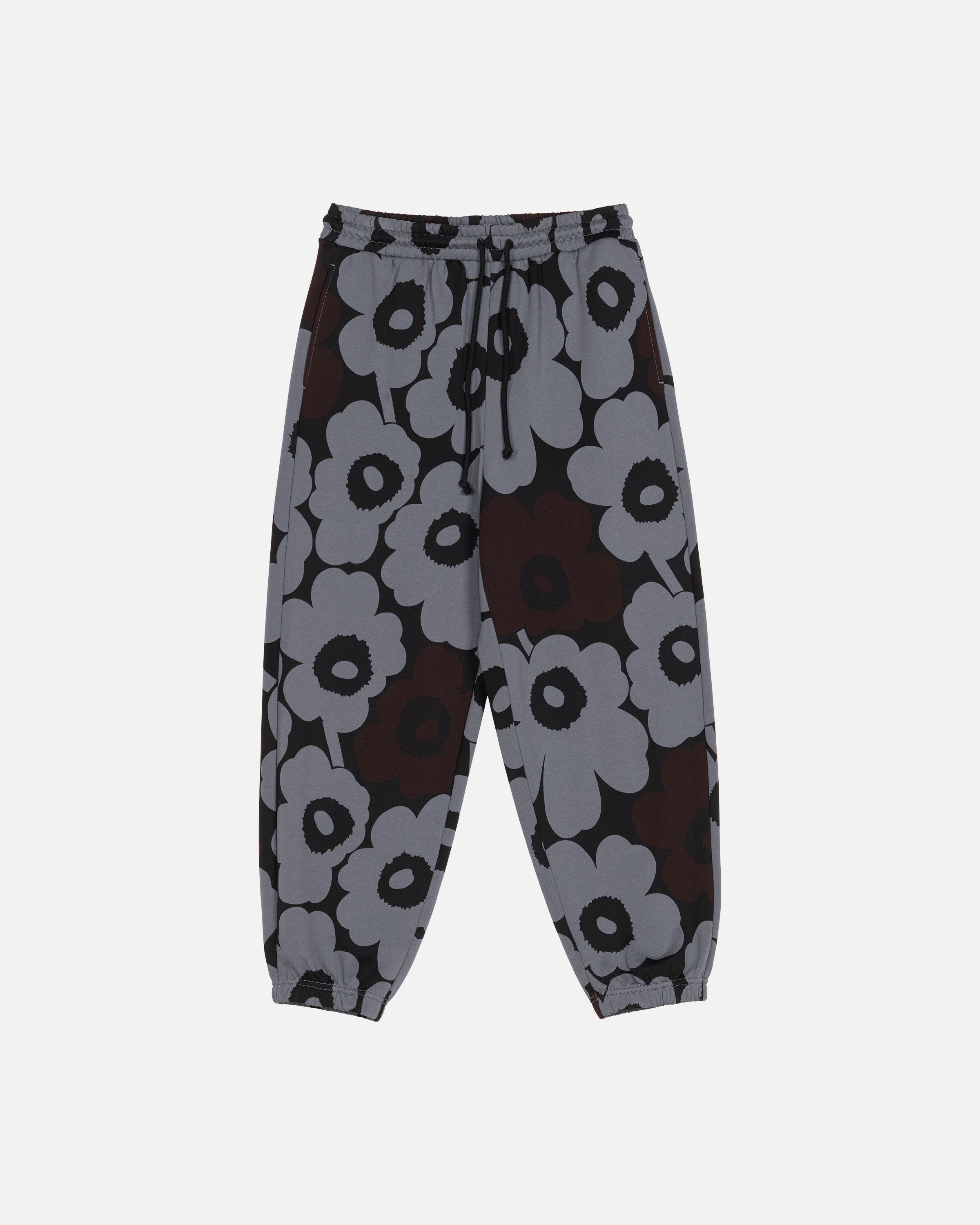 Joggerit Pieni Unikko Kioski sweatpants black, grey, dark brown