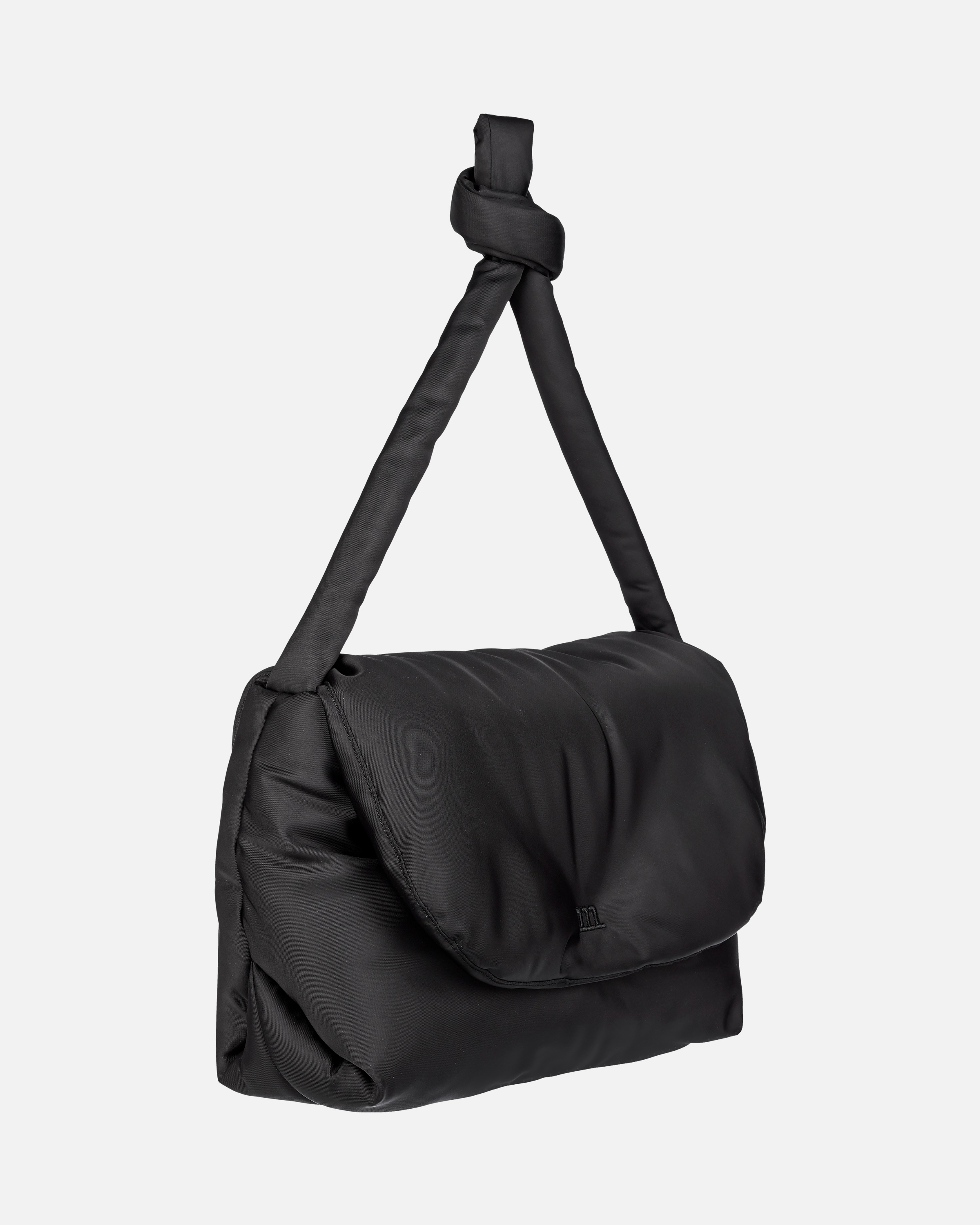 Messenger Pillow Solid, Shoulderbag, black,