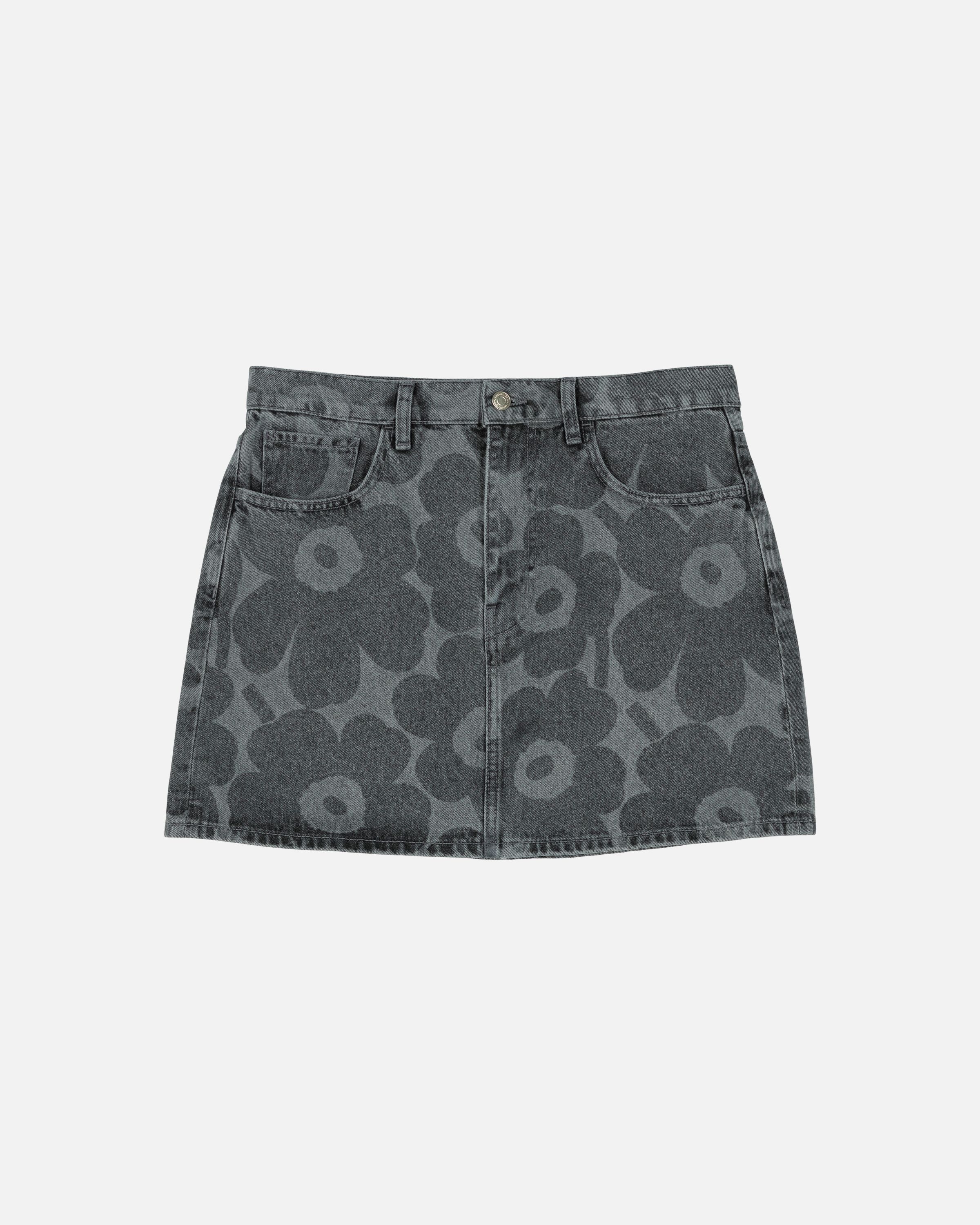 Maridenim Ruudut Unikko Skirt | Marimekko