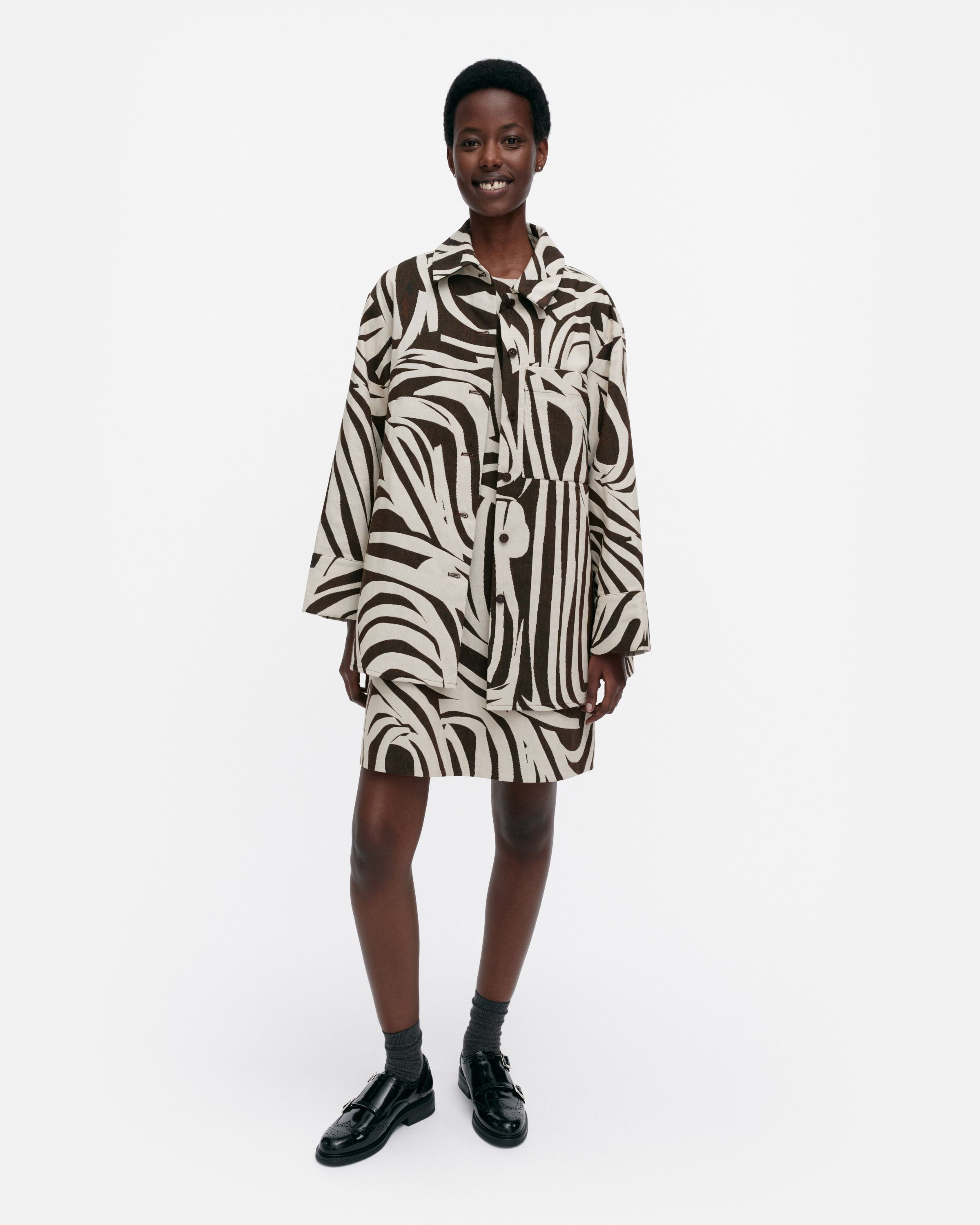 Rakenne Jokuraita Shirt | Marimekko