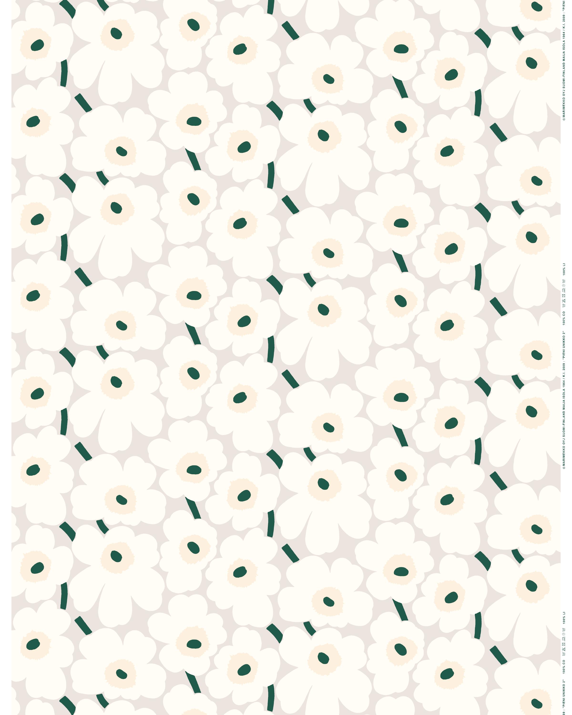 Pieni Unikko Cotton fabric