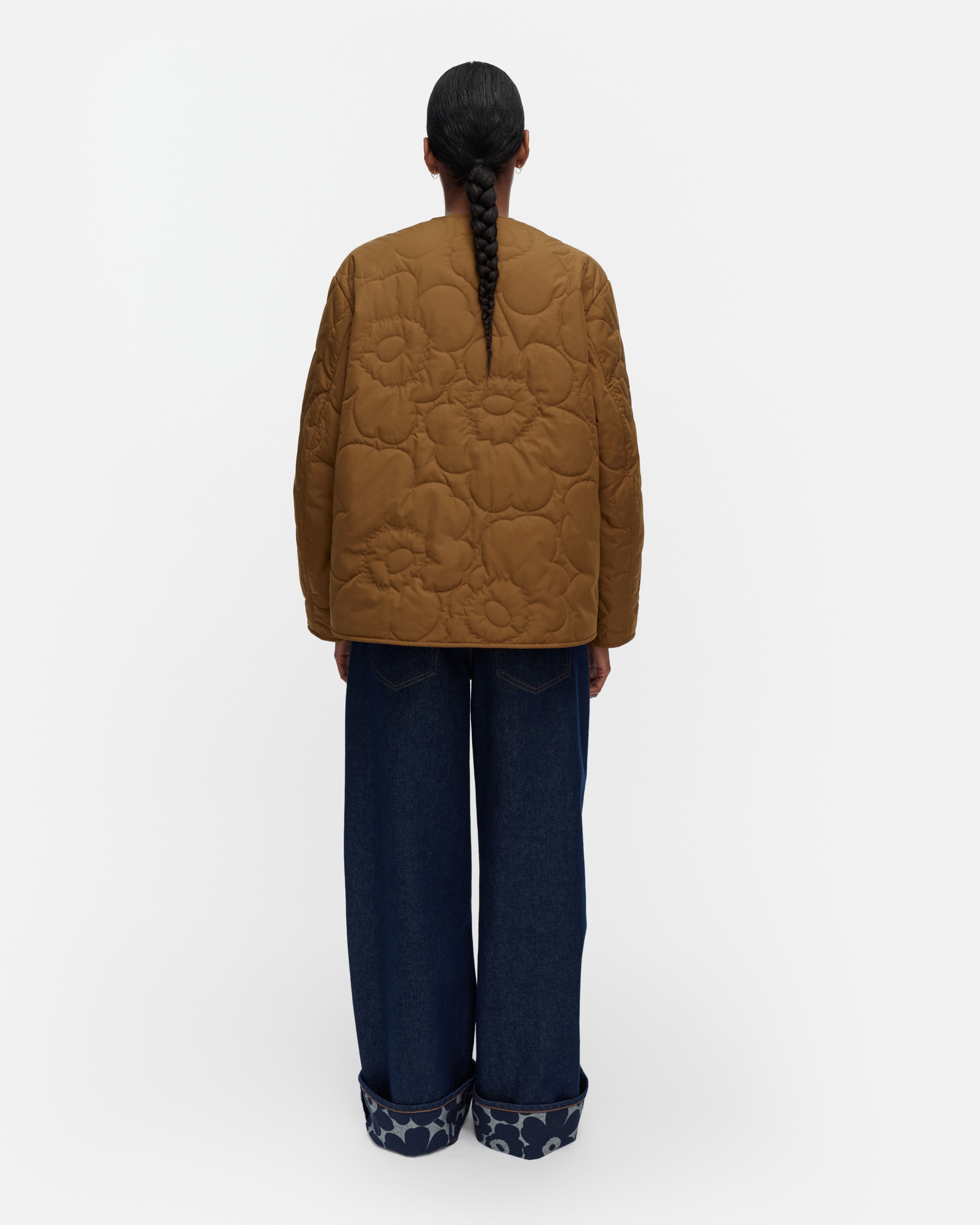 Kapseli Piirto Unikko, Lightweight padded coat, brown, brown,
