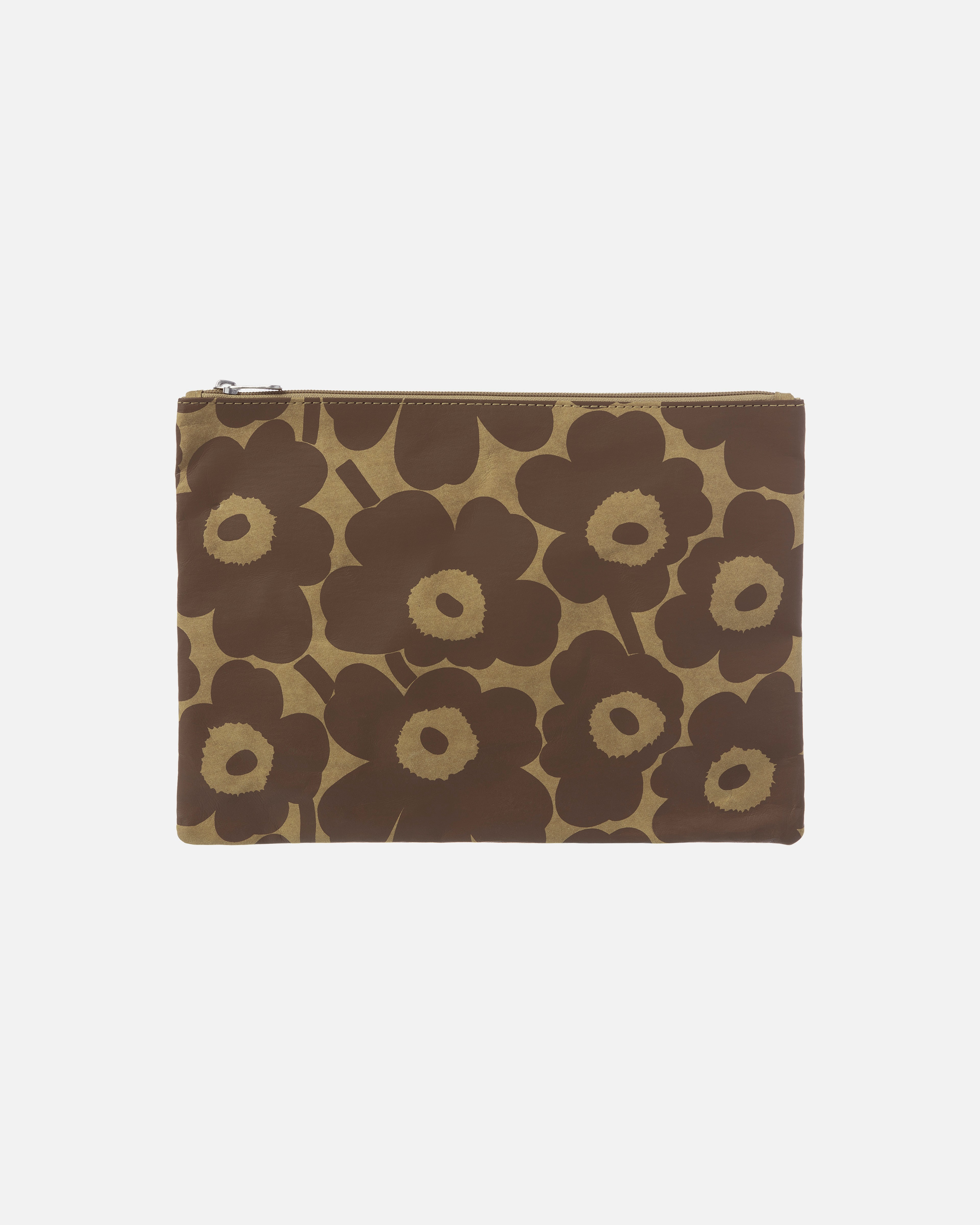 Mini Unikko A4, Pouch, brown, dark brown,